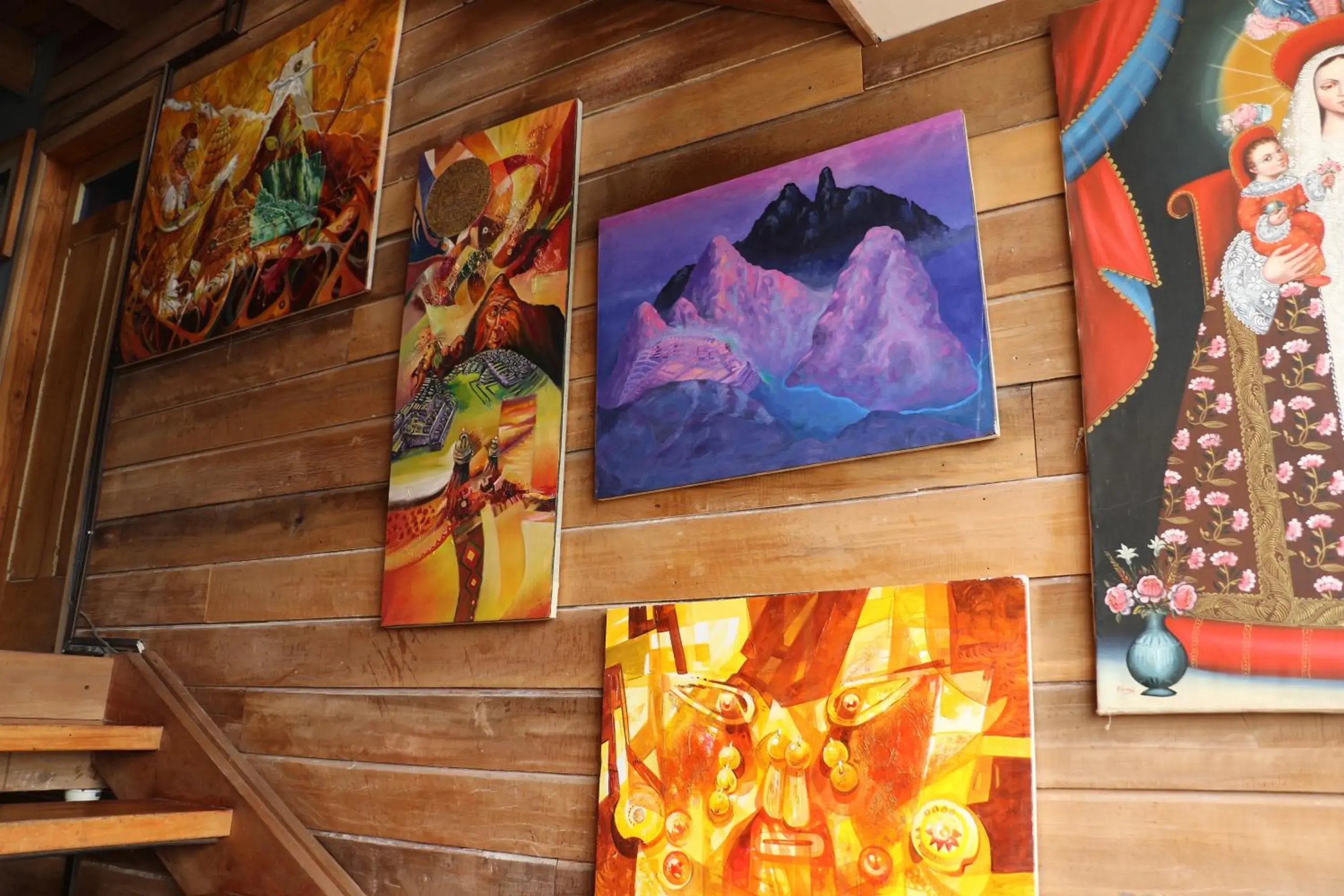 Property building in Hotel Museo El Greco Puerto Varas Property building in Hotel Museo El Greco Puerto Varas