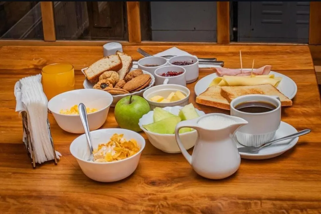 Buffet breakfast in Hotel Museo El Greco Puerto Varas