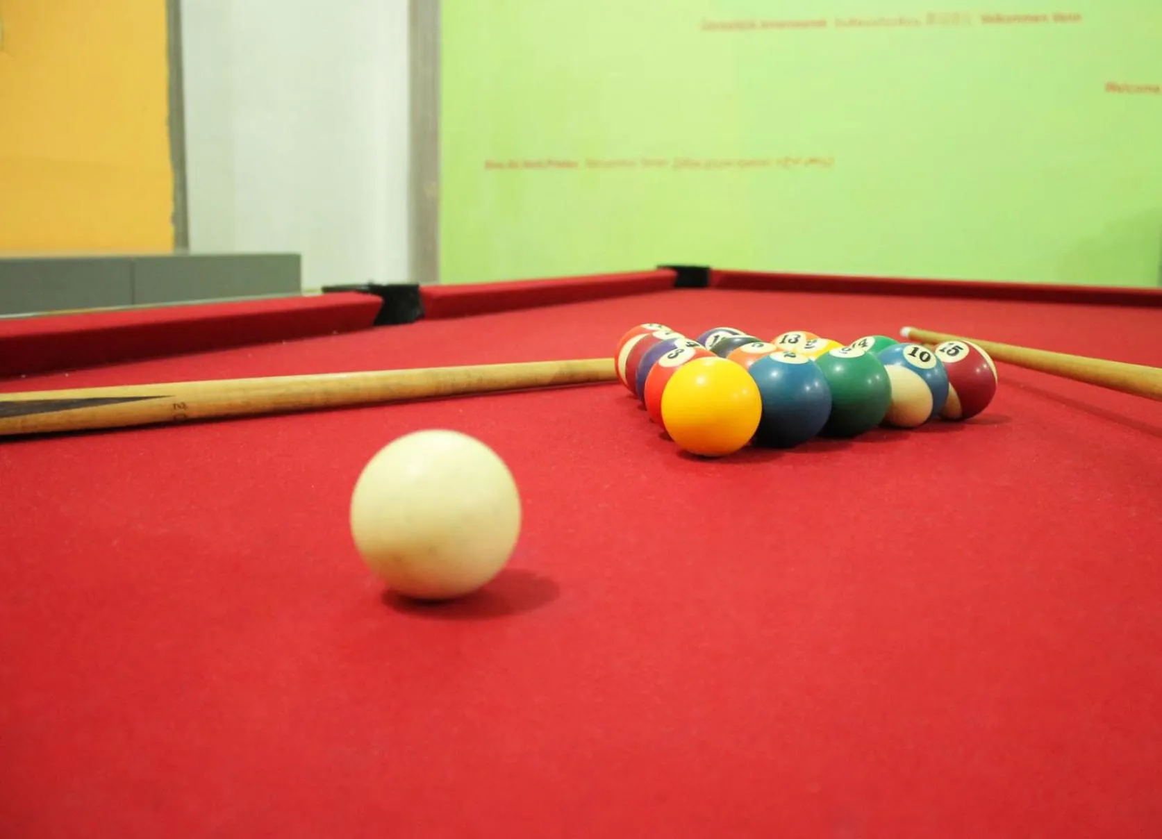 Seating area in Hostal Amigo