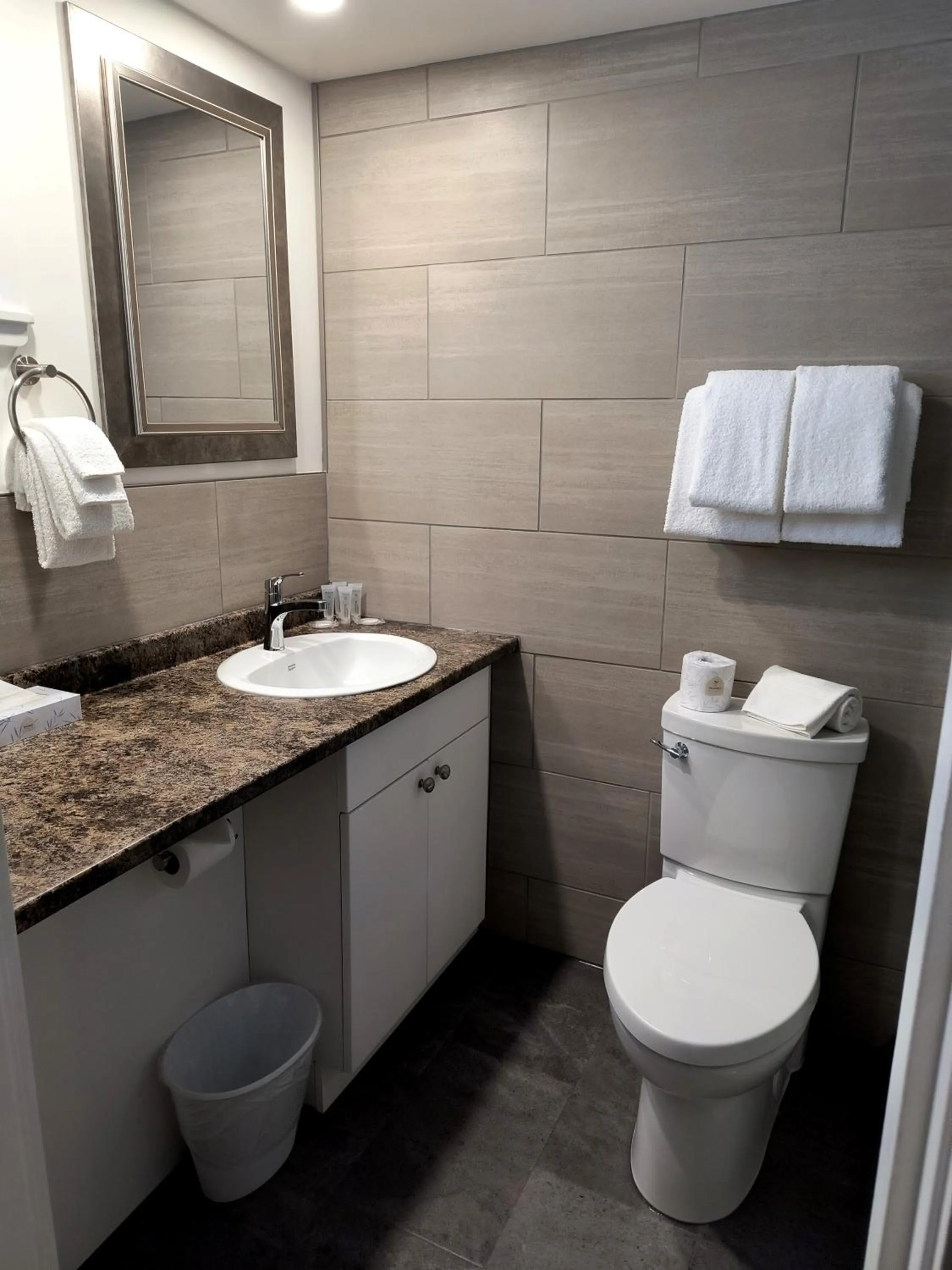 Bathroom in Fireweed Motel