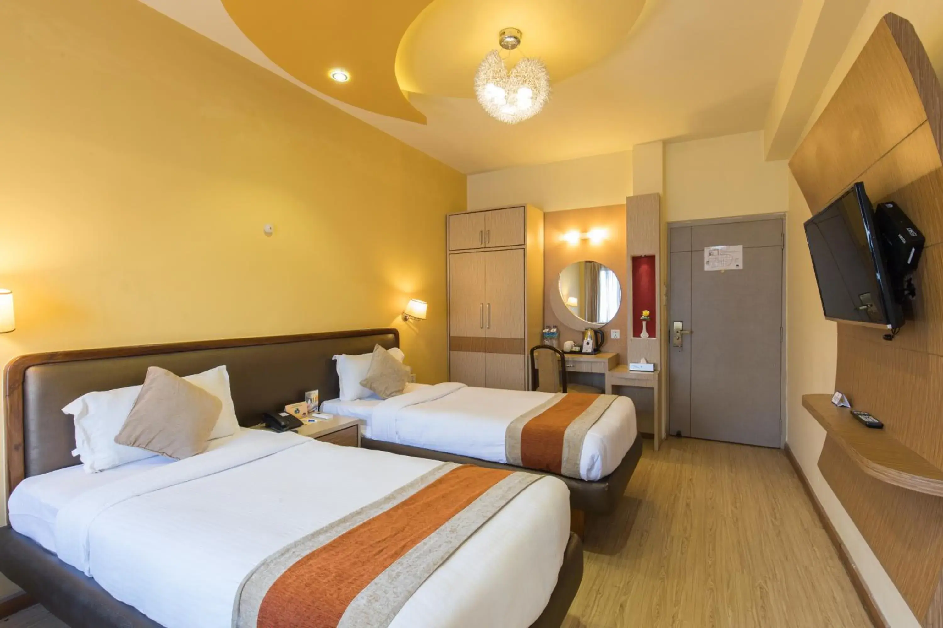 Bed in Hotel Moonlight Bed in Hotel Moonlight