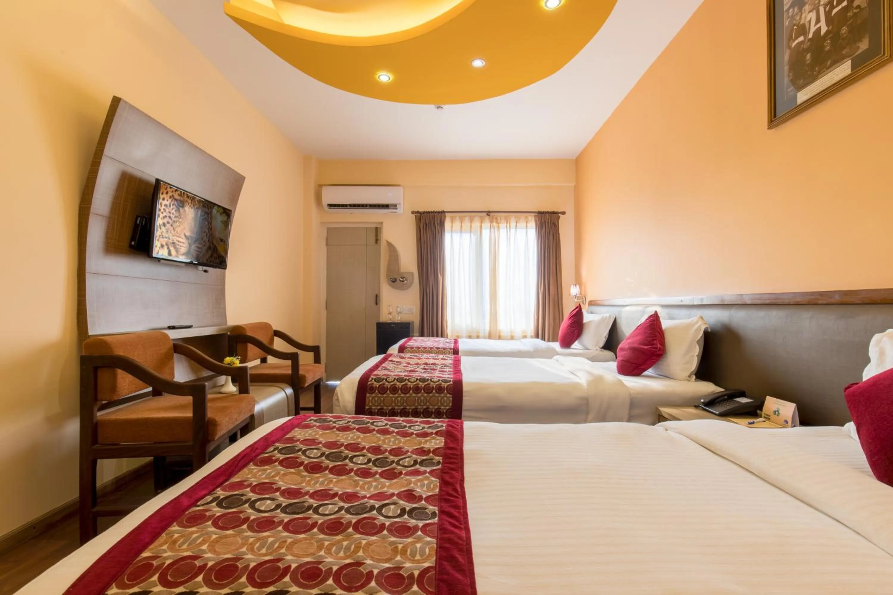 Bed in Hotel Moonlight