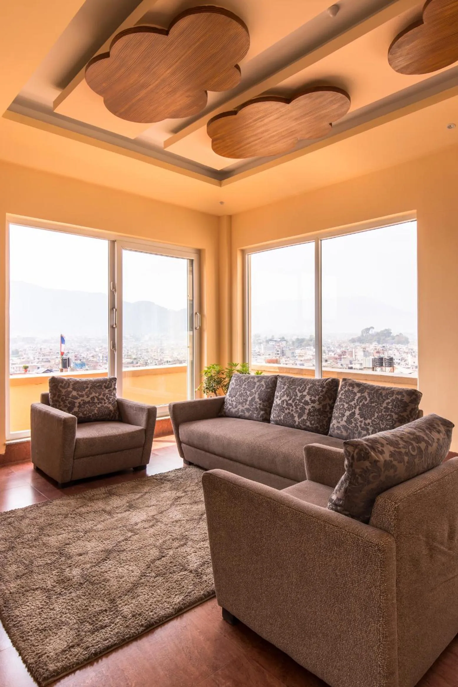 Seating area in Hotel Moonlight