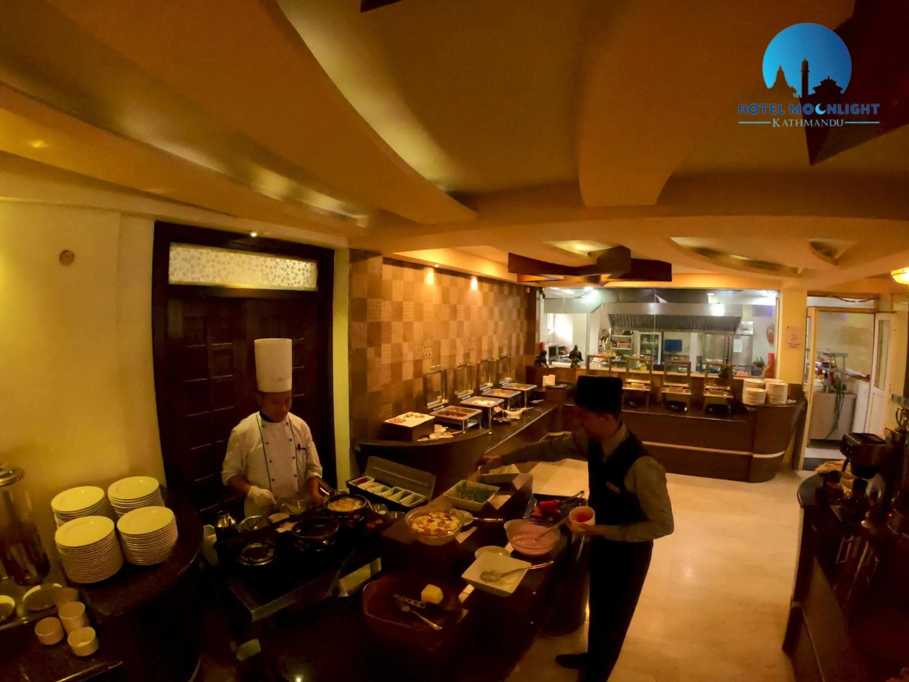 Buffet breakfast in Hotel Moonlight