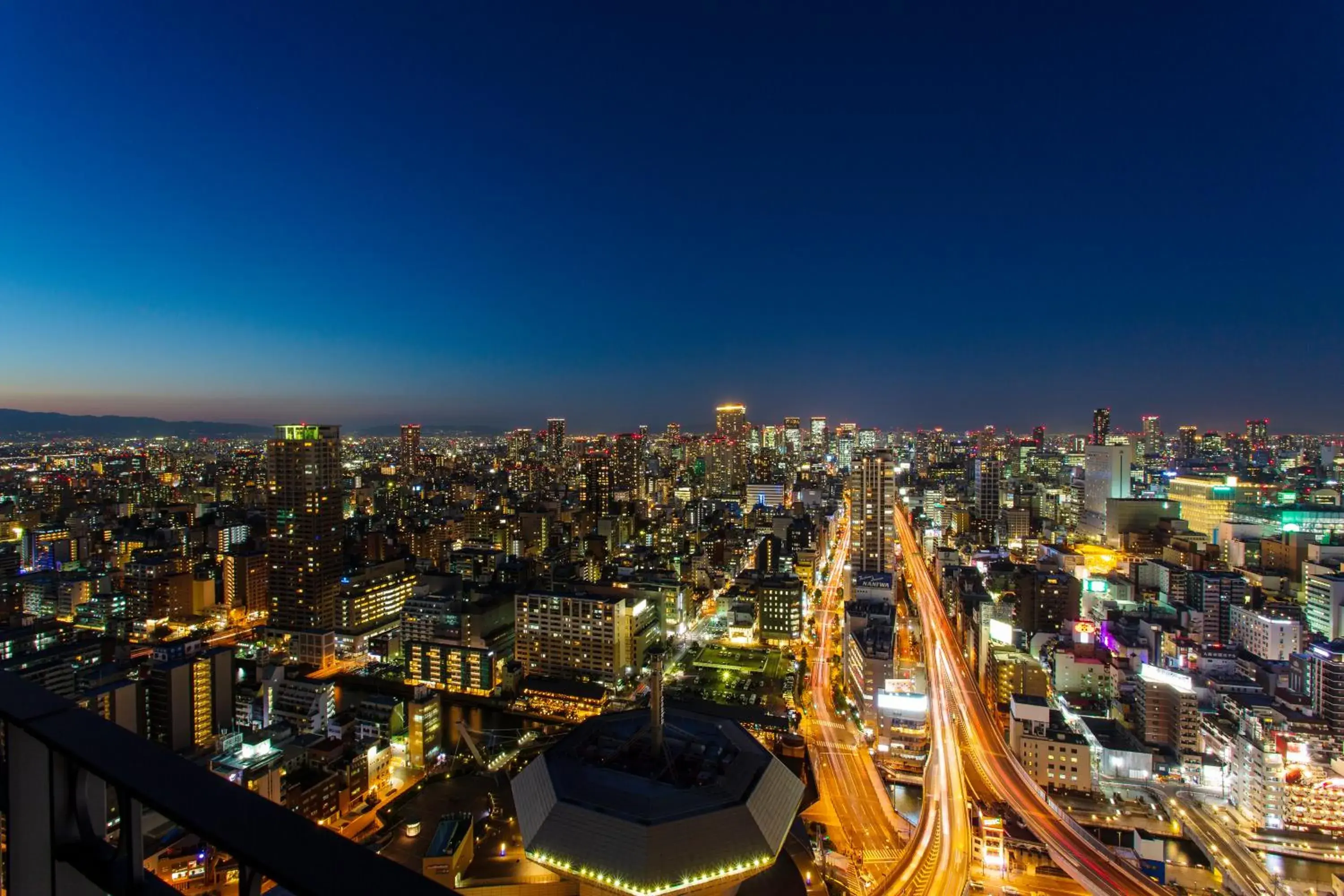 City view in Hotel Monterey Grasmere Osaka City view in Hotel Monterey Grasmere Osaka