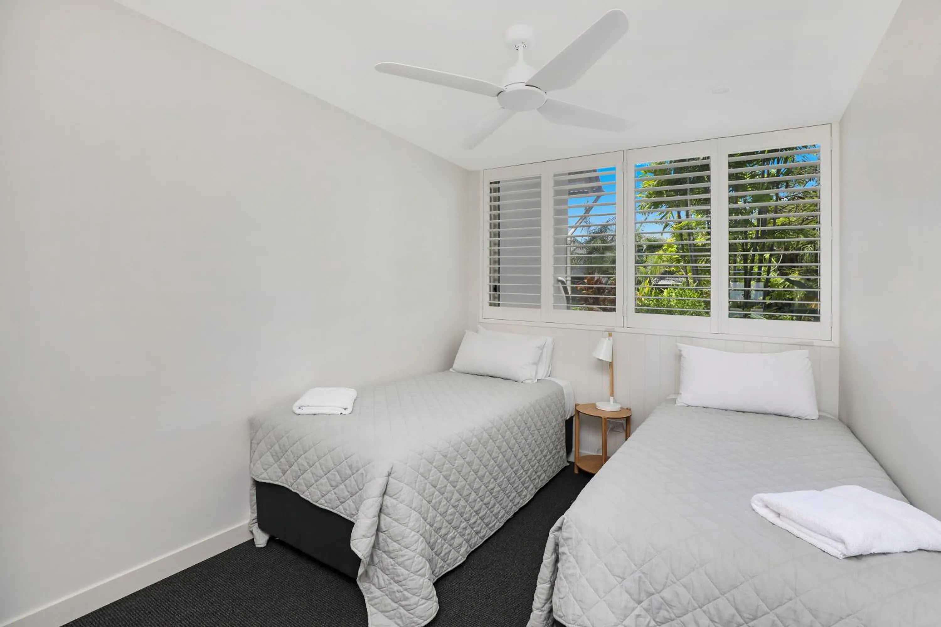 Bed in Noosa Harbour Resort