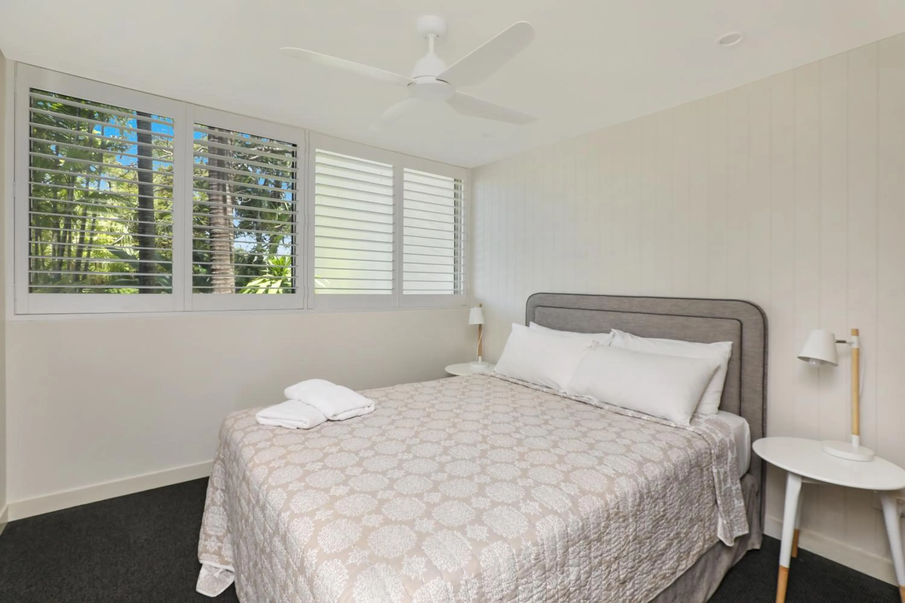 Bed in Noosa Harbour Resort