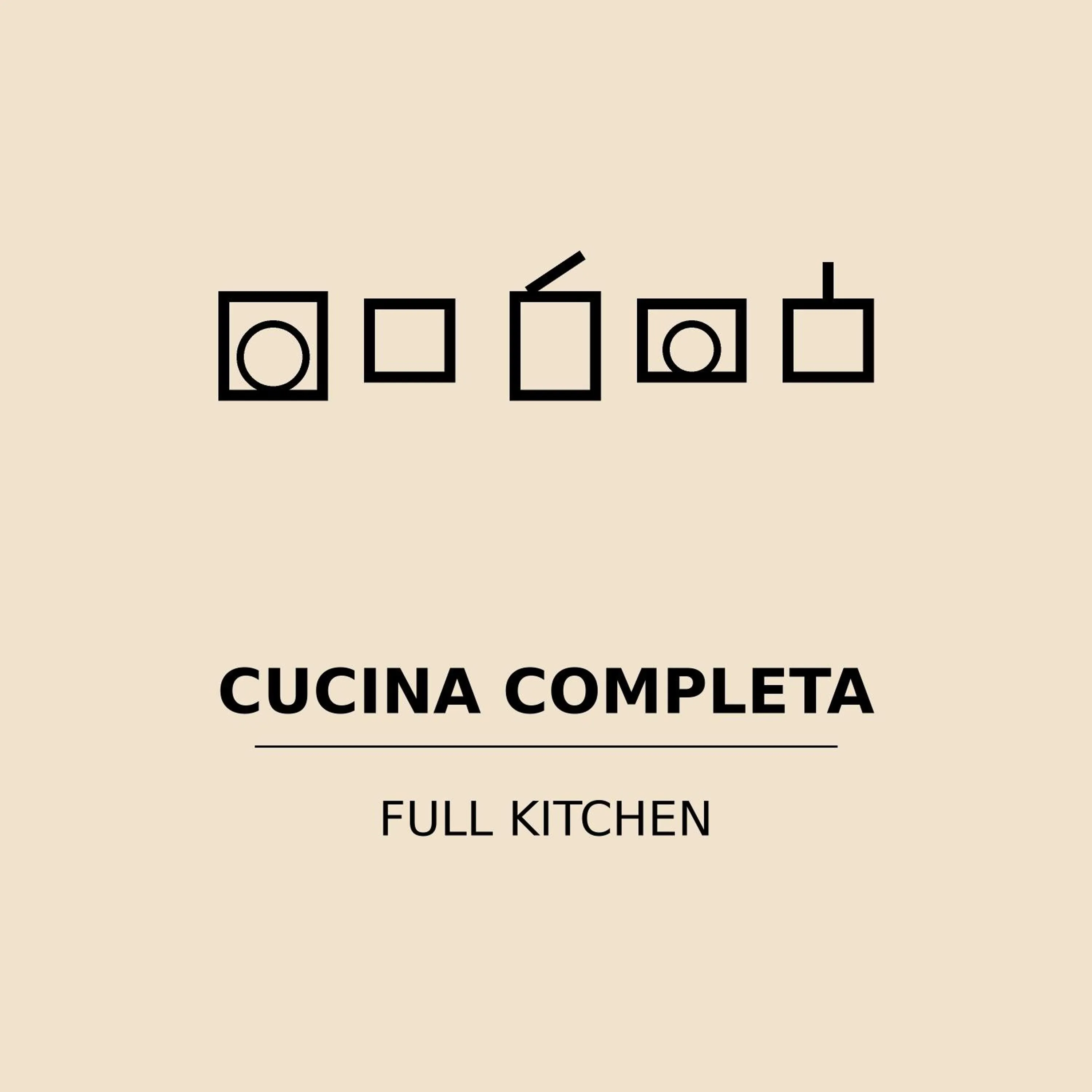 Kitchen or kitchenette in Martini Rooms Castello