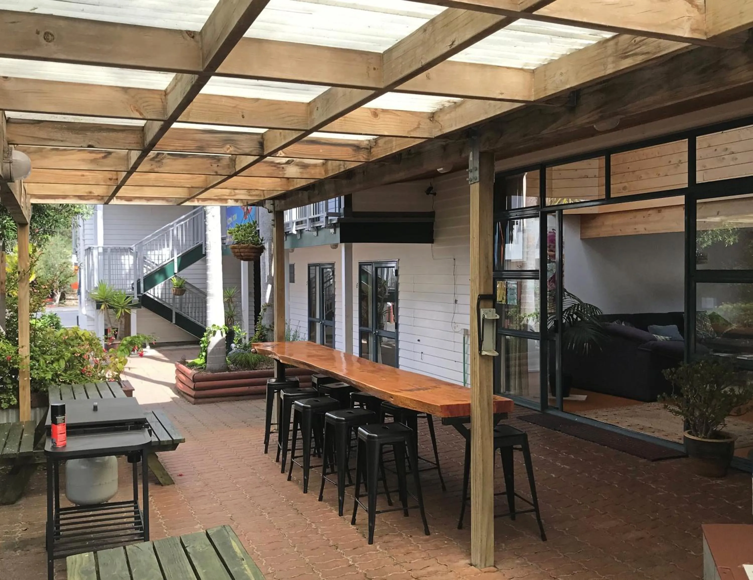 BBQ facilities in Peppertree Lodge