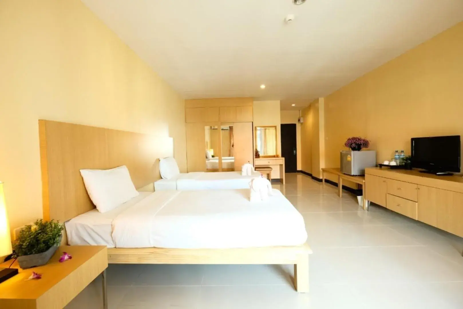 Bed in Jomtien Plaza Residence