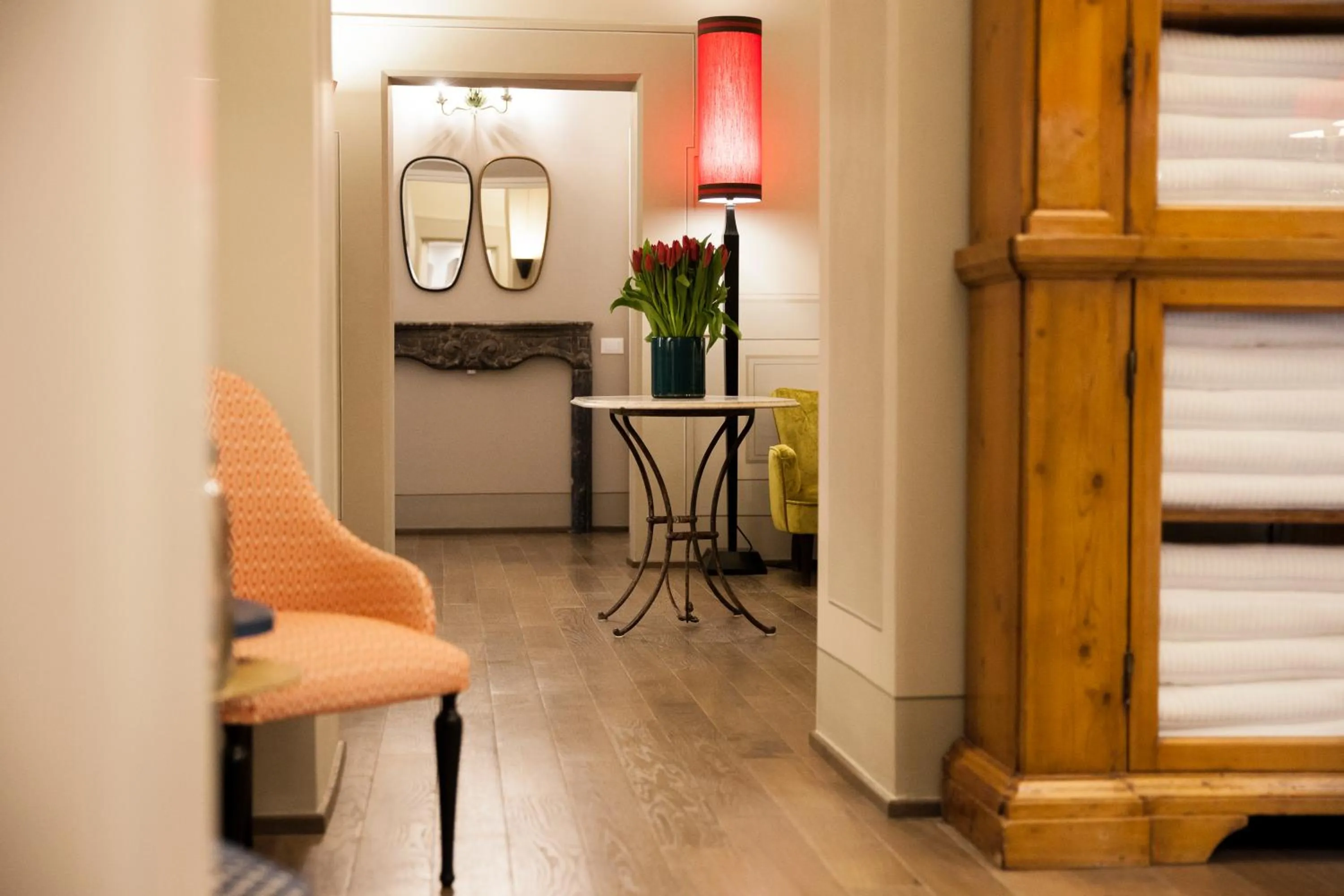 Communal lounge/ TV room in Casa Fabbrini Fancy Suites