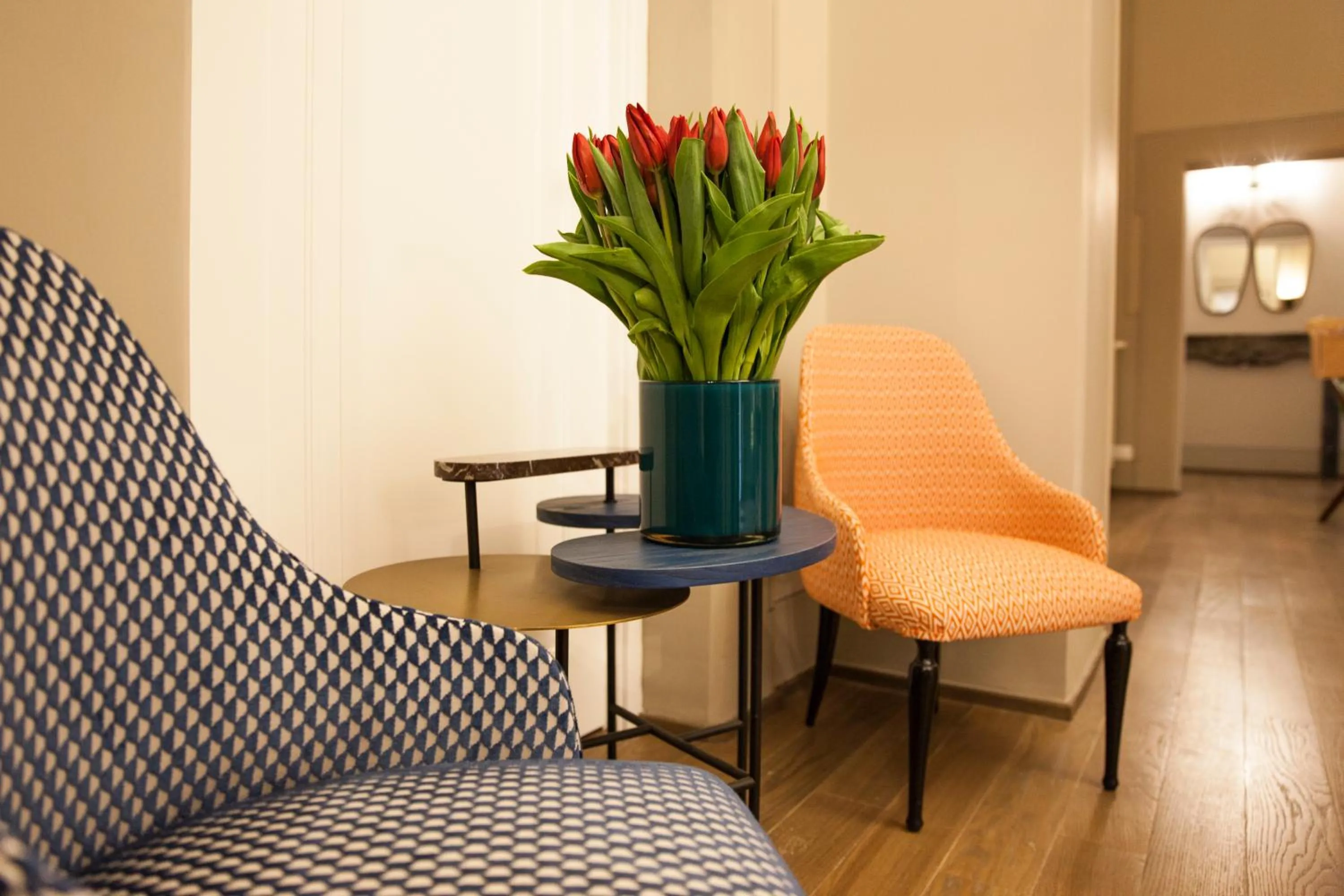 Communal lounge/ TV room in Casa Fabbrini Fancy Suites