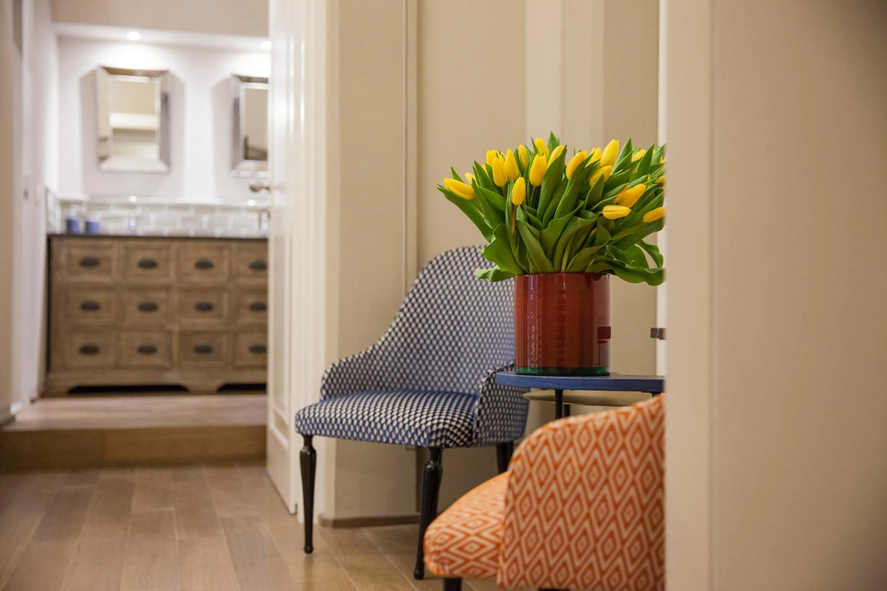 Communal lounge/ TV room in Casa Fabbrini Fancy Suites