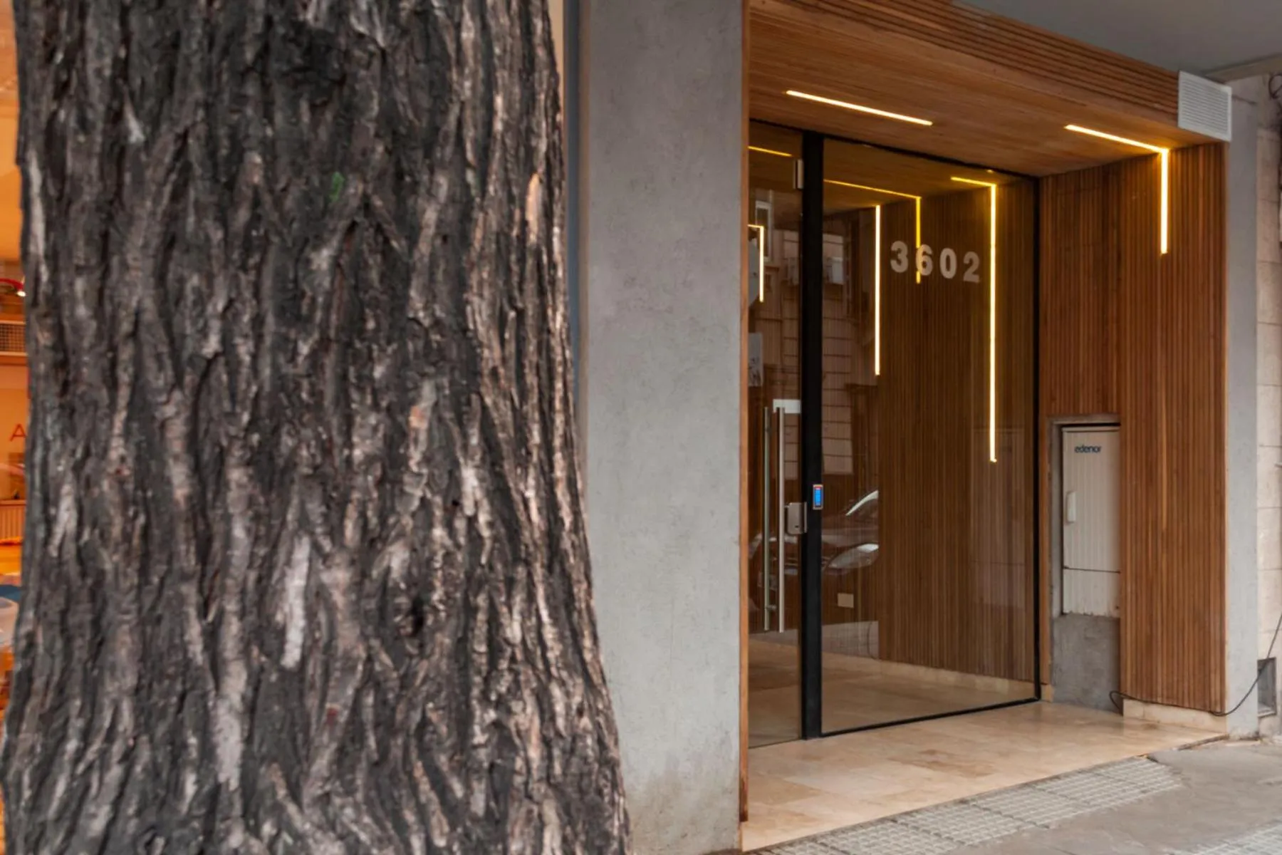 Facade/entrance in Babel Alto