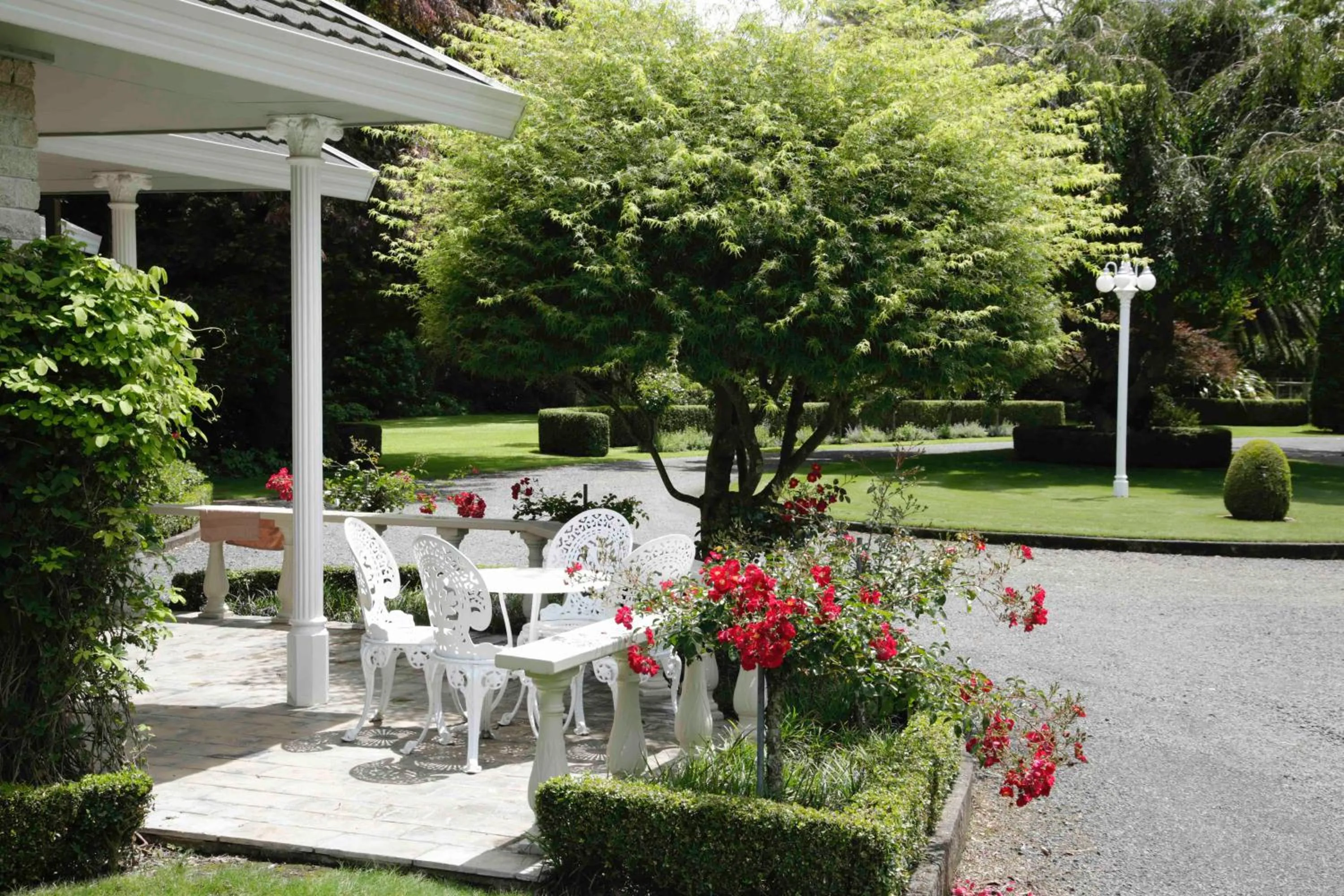 Patio in Somersal Bed & Breakfast