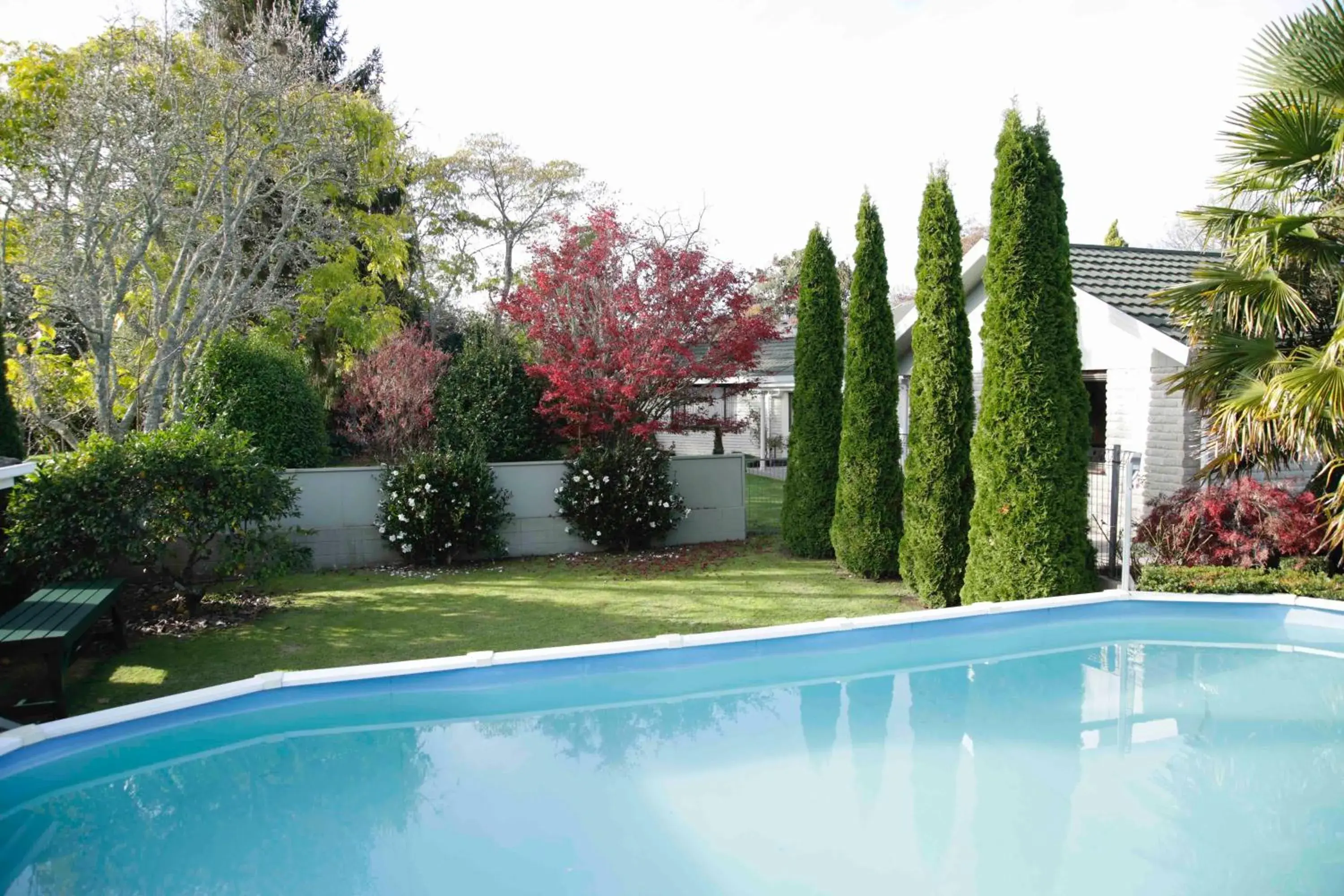 Pool view in Somersal Bed & Breakfast Pool view in Somersal Bed & Breakfast