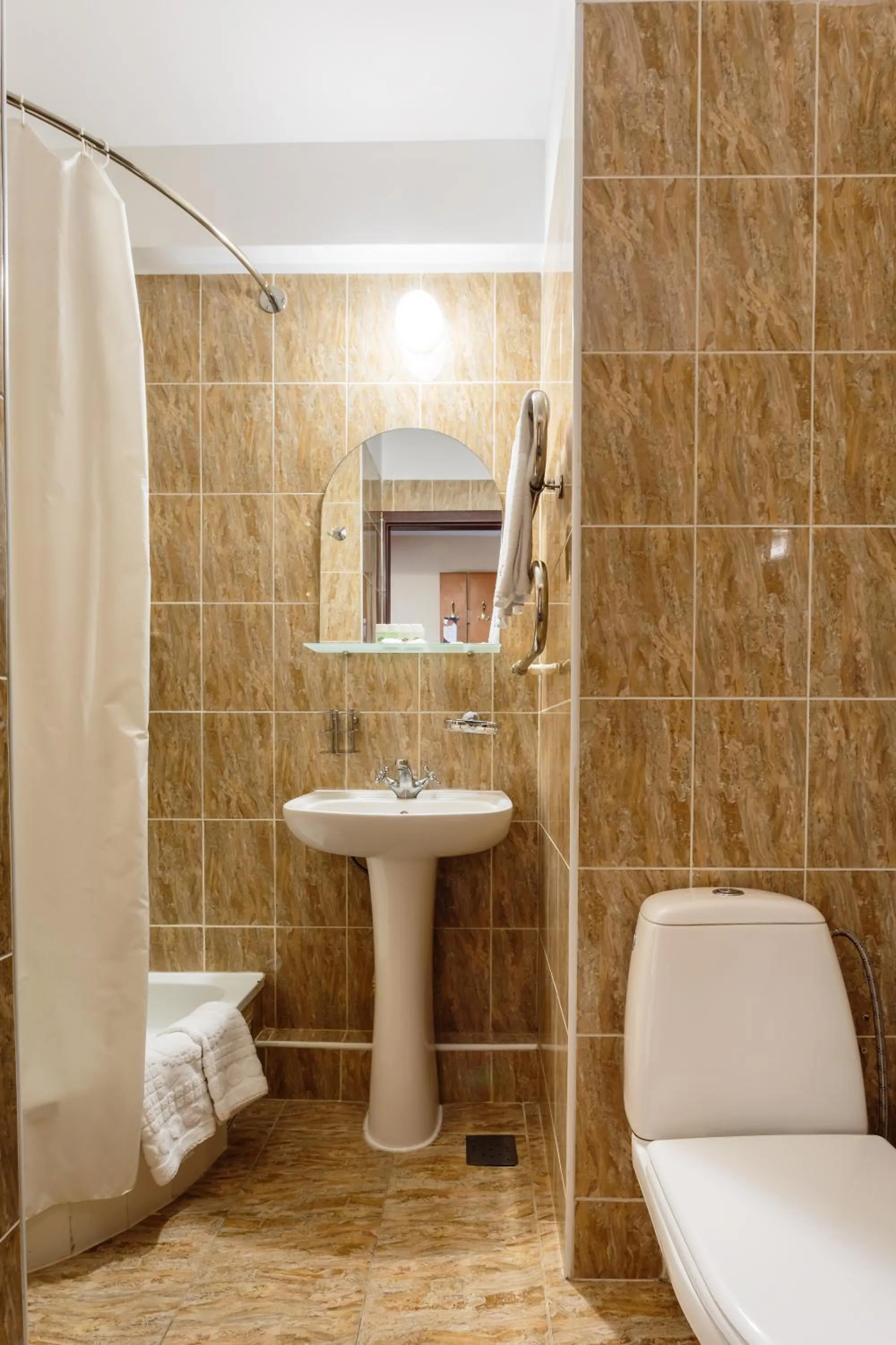 Bath in Tourist Hotel Complex