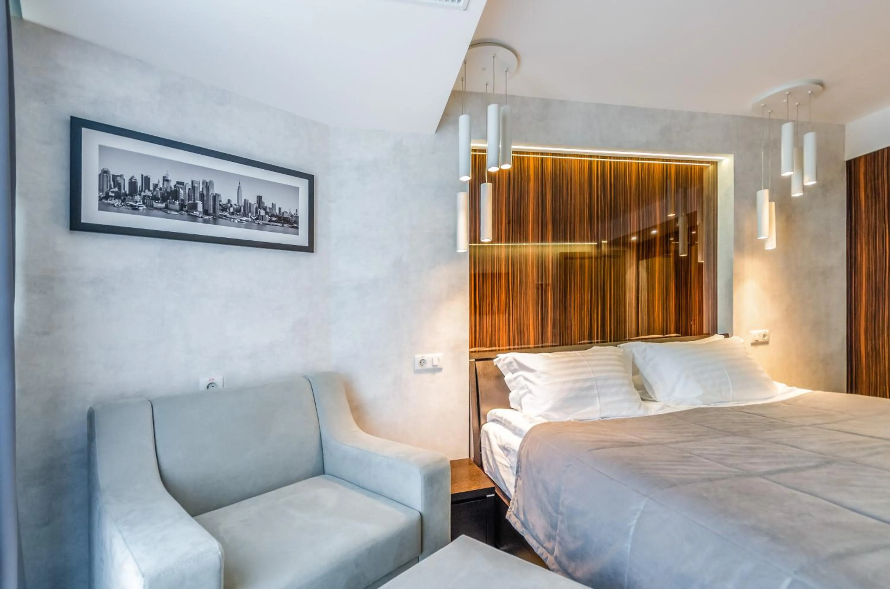 Bed in Tourist Hotel Complex