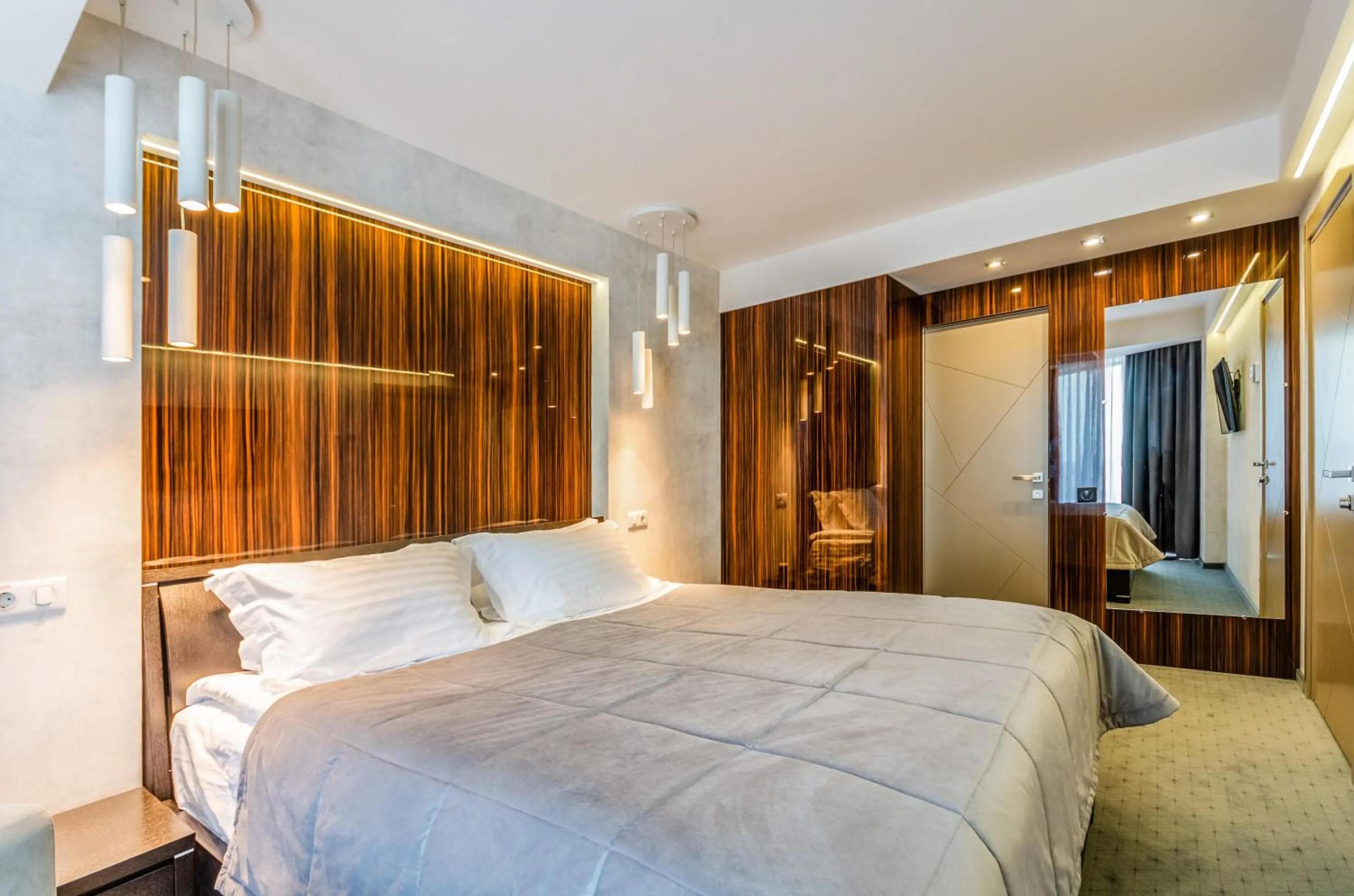 Bed in Tourist Hotel Complex