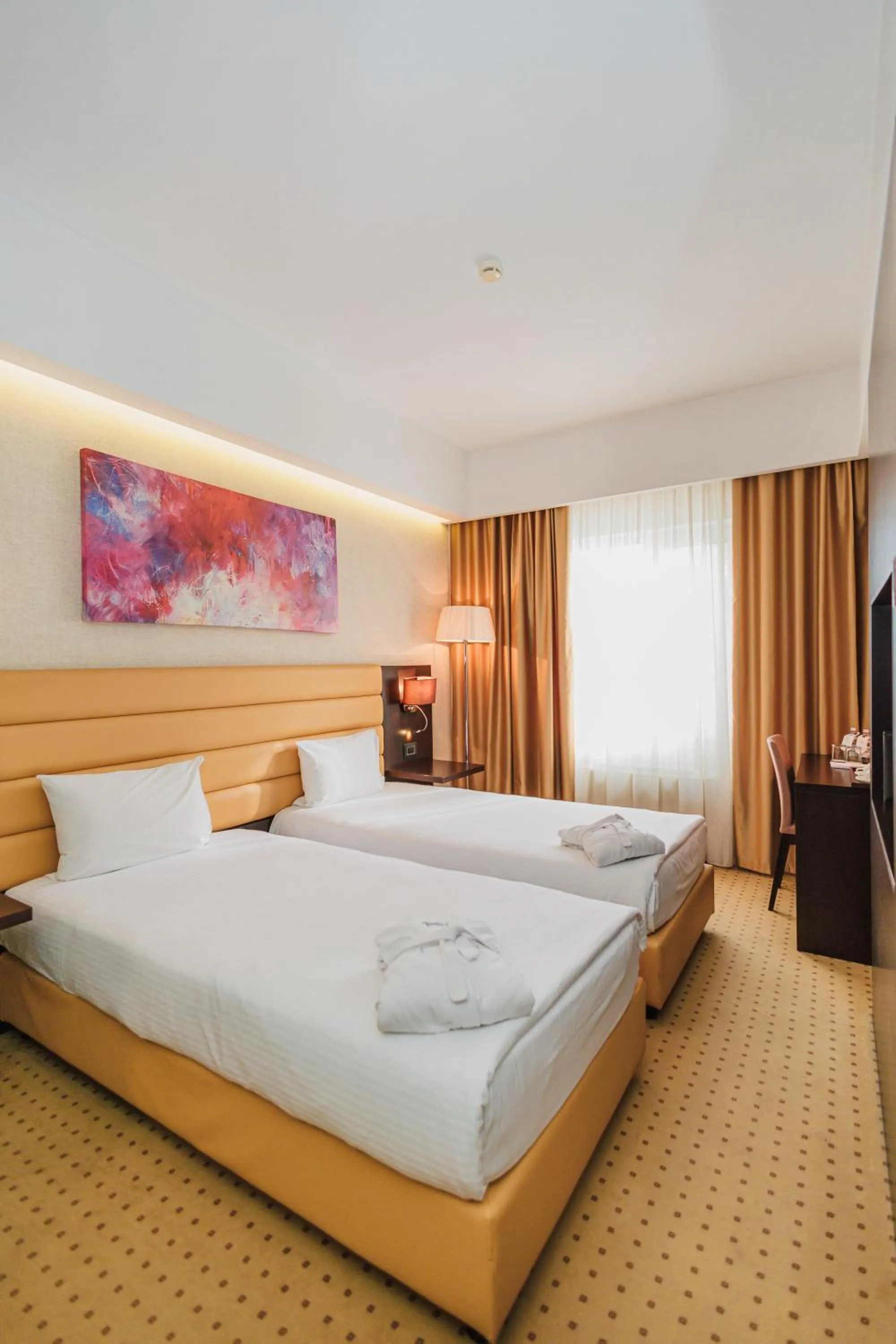 Bed in Comfort Hotel Astana