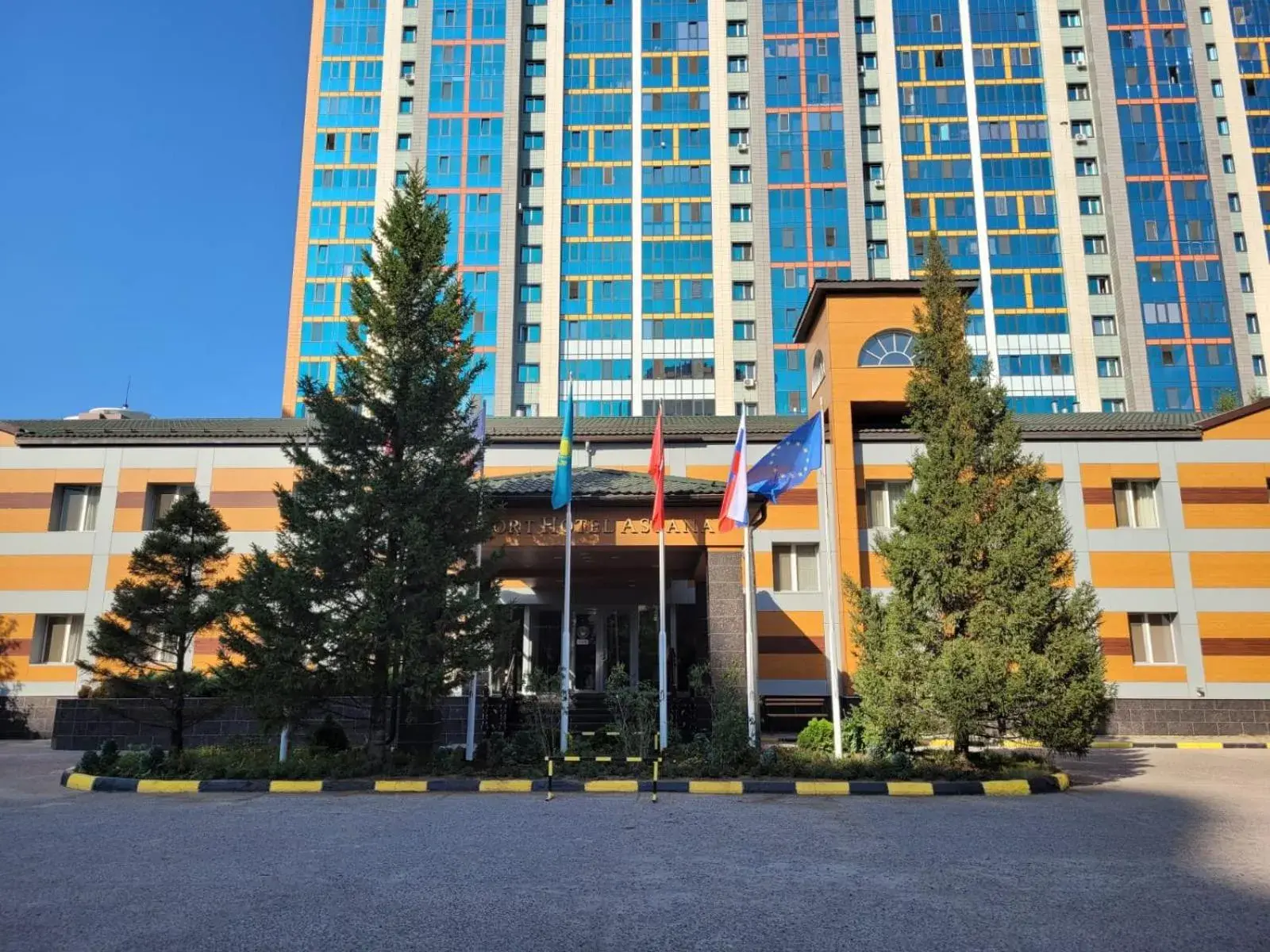 Property building in Comfort Hotel Astana Property building in Comfort Hotel Astana