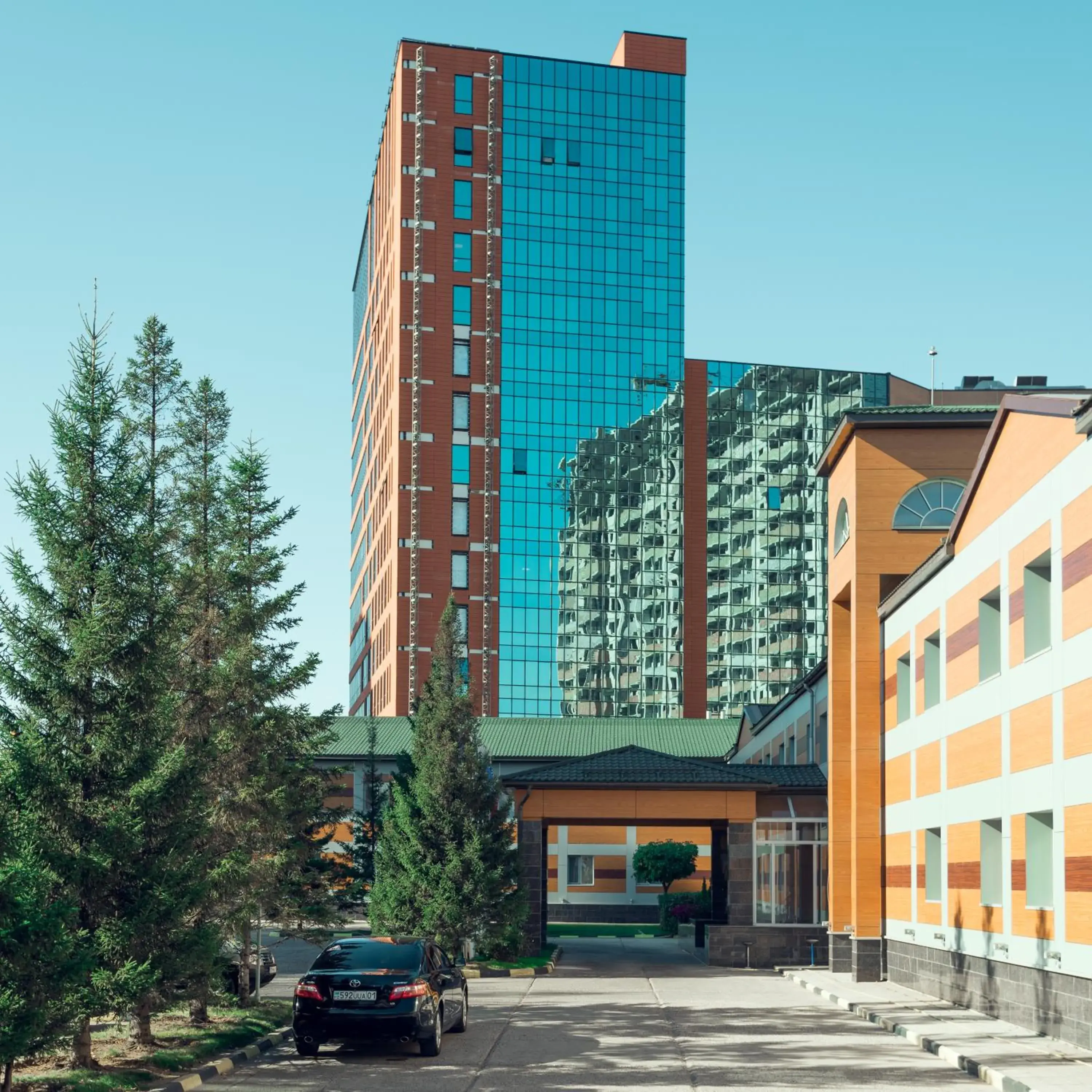 Property building in Comfort Hotel Astana Property building in Comfort Hotel Astana
