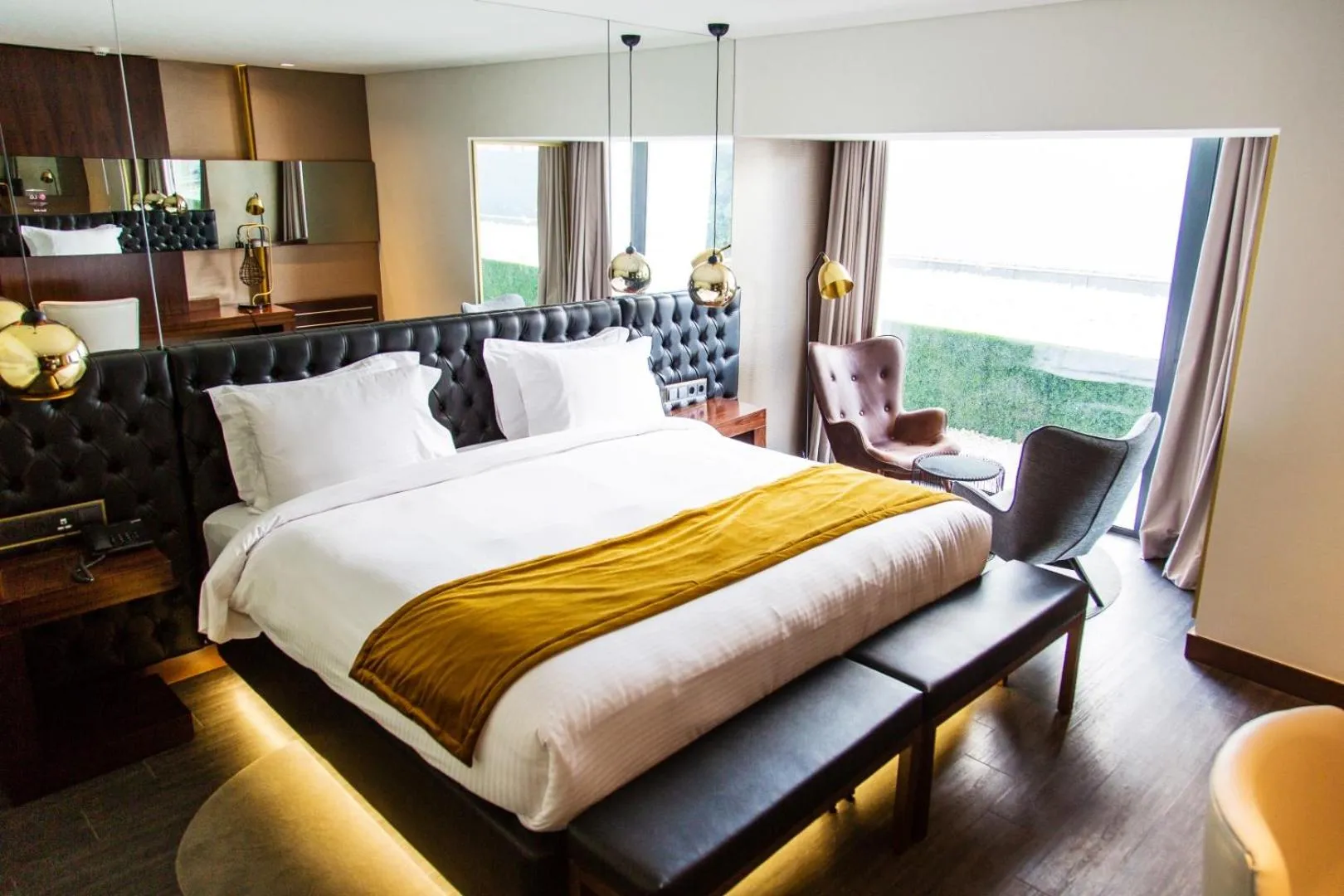 Bed in Grand Plaza Hotel Nampula