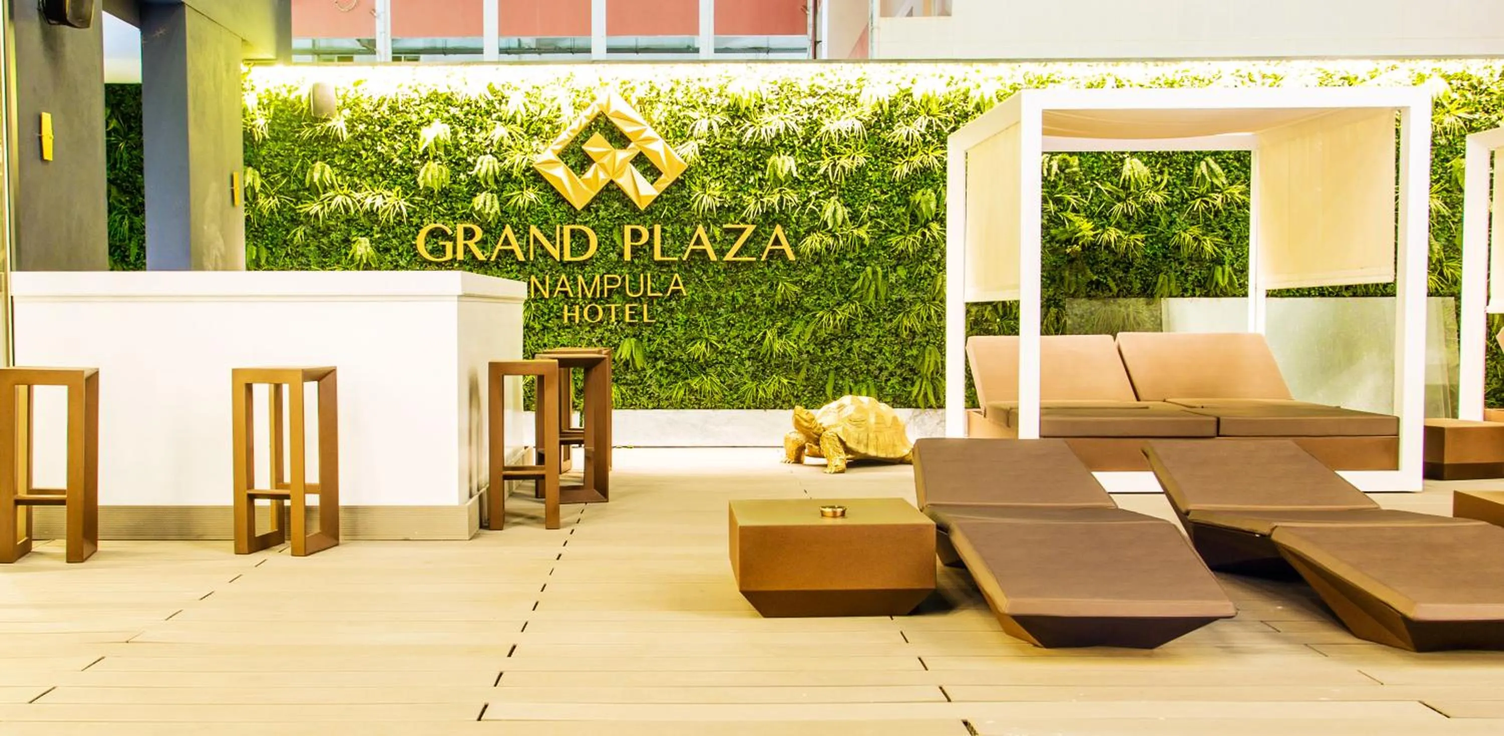 Living room in Grand Plaza Hotel Nampula