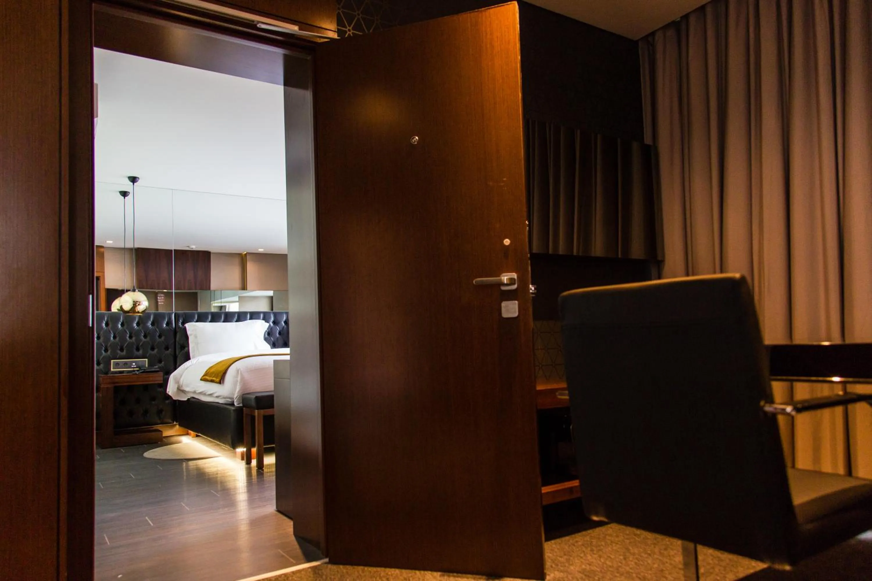 Bed in Grand Plaza Hotel Nampula