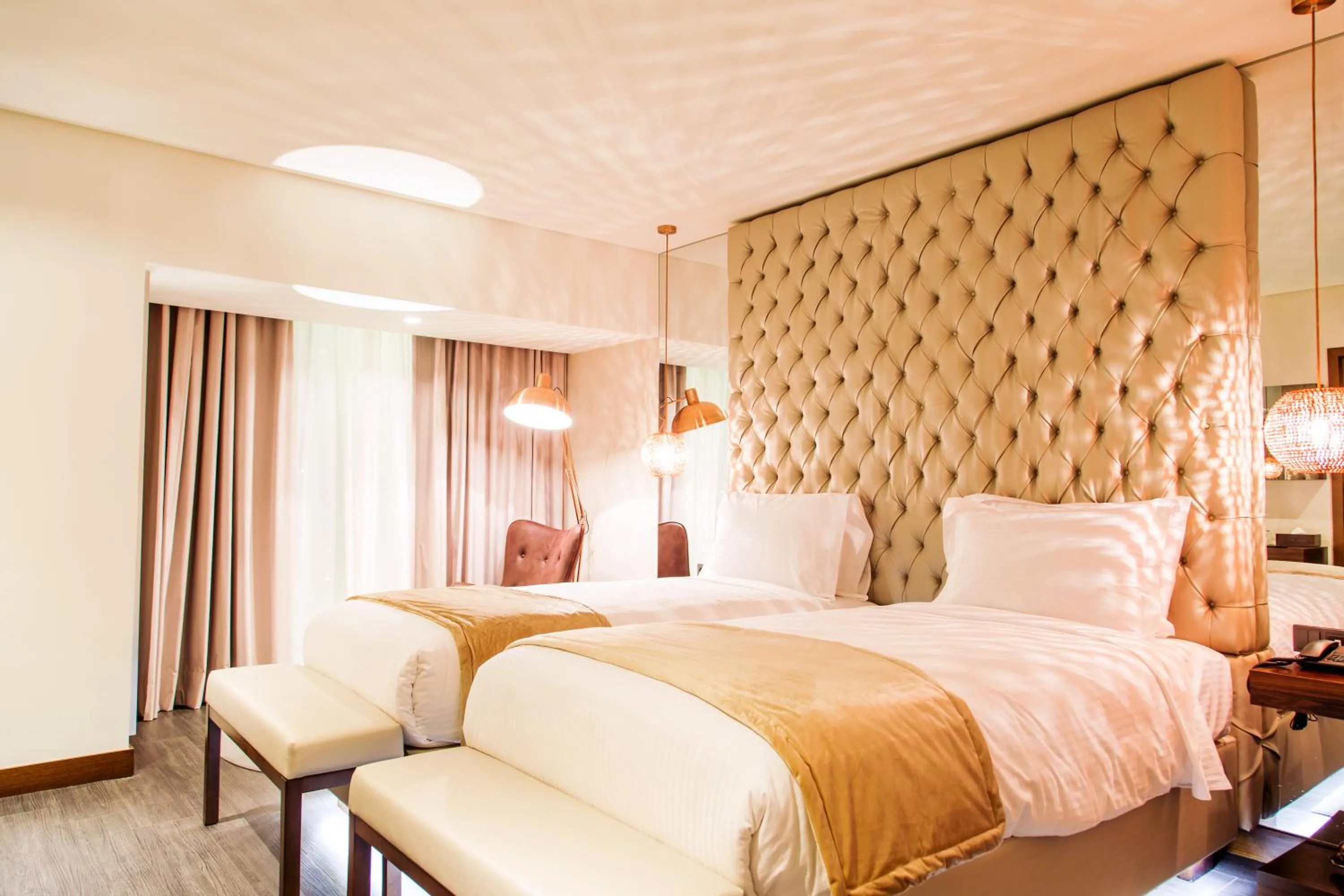 Bed in Grand Plaza Hotel Nampula