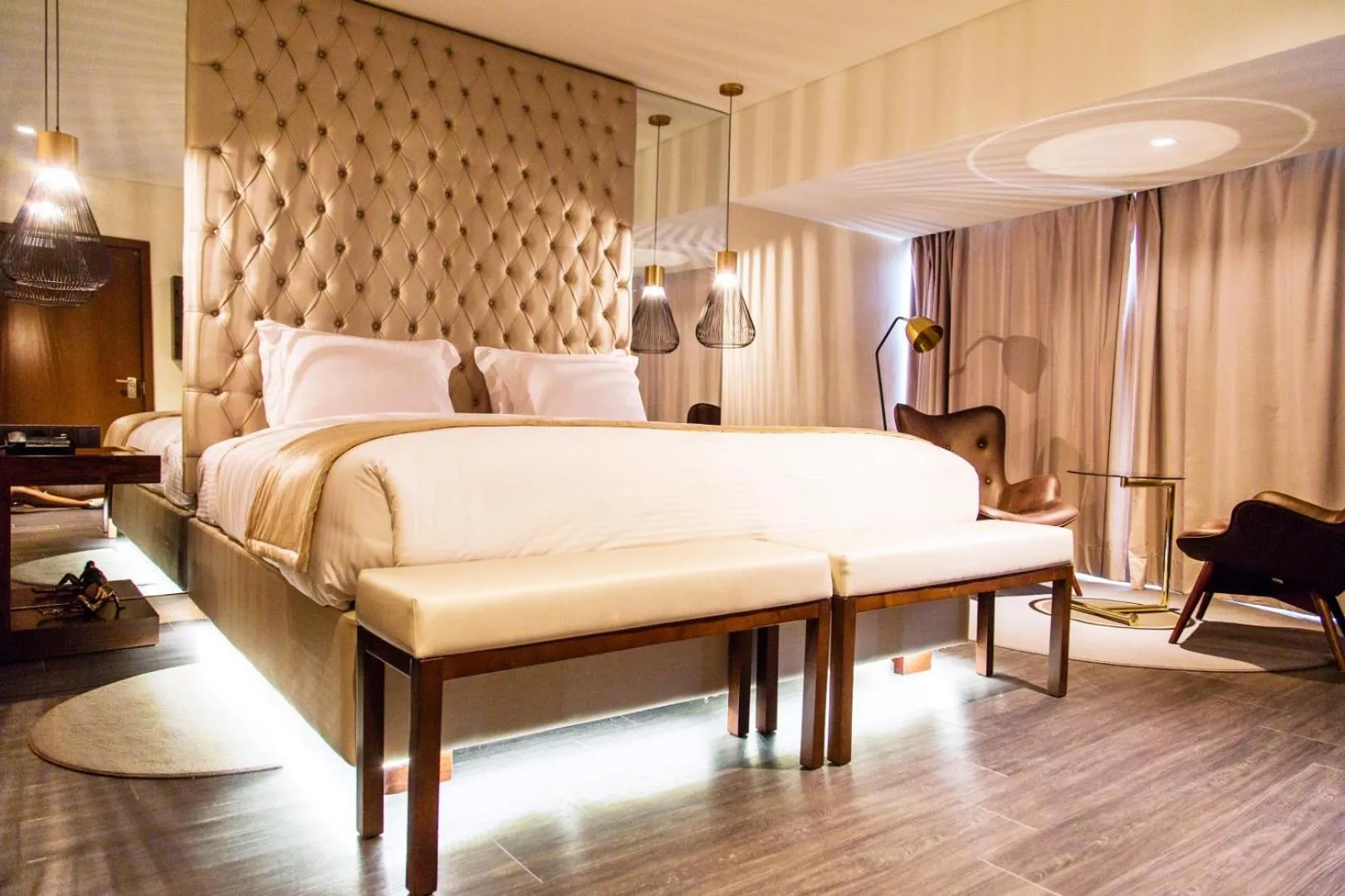 Bed in Grand Plaza Hotel Nampula