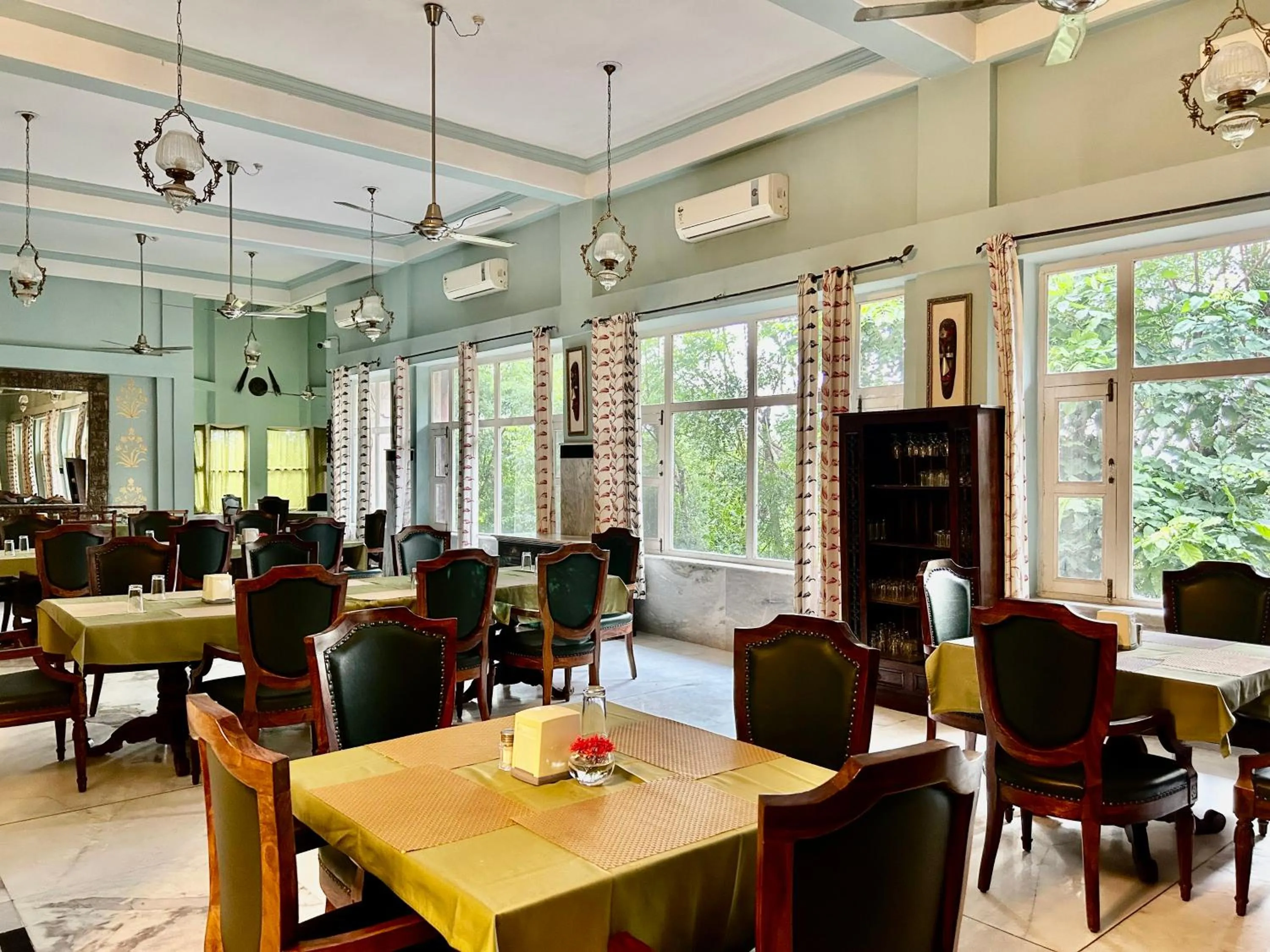 Restaurant/places to eat in Umaid Palace - A Lakeside Resort - 25 minutes from Mehandipur Balaji - 20 minutes from Chand Baori Stepwell Abhaneri & 40 minutes from Bhangarh Fort