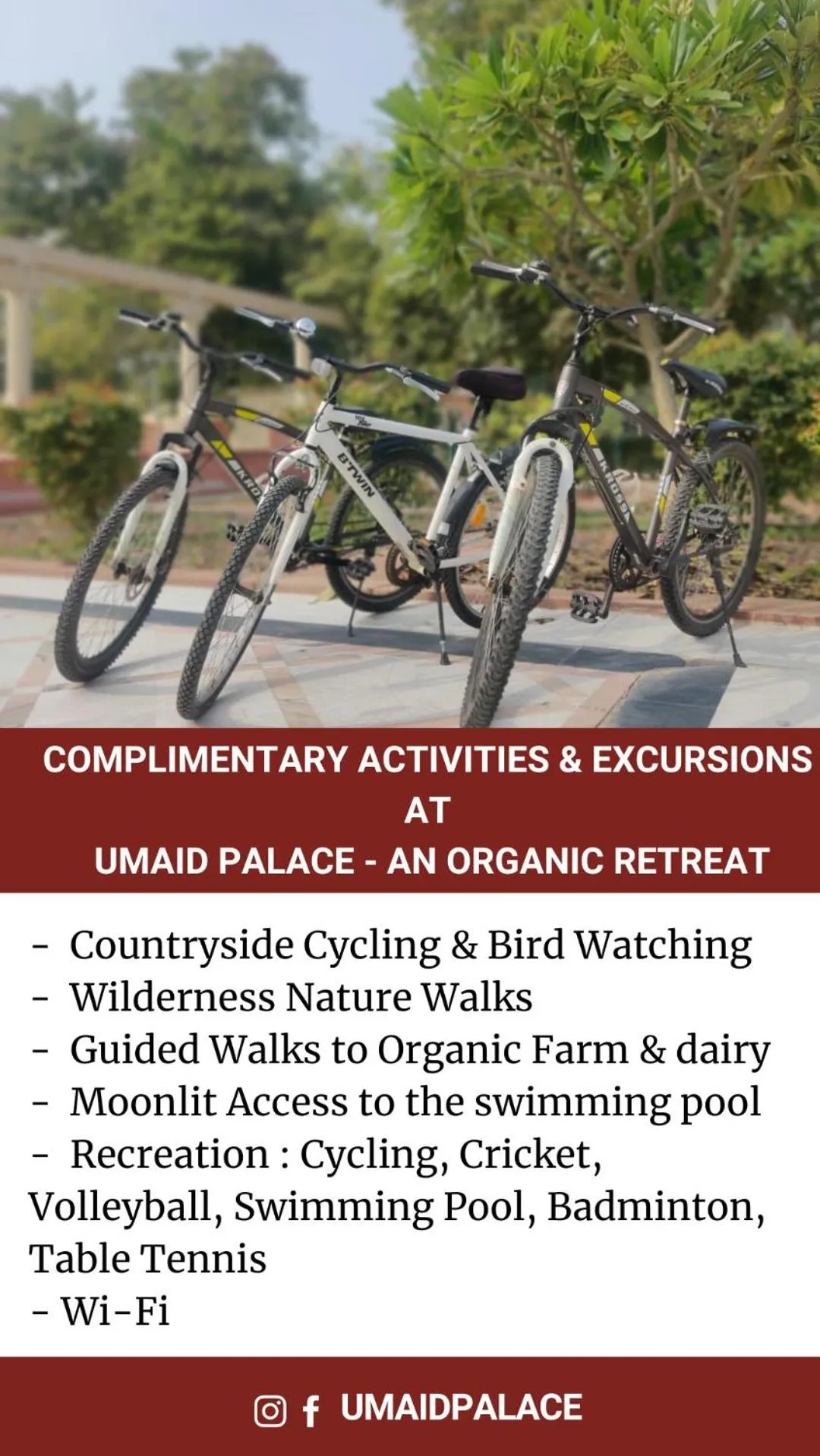 Umaid Palace - A Lakeside Resort - 25 minutes from Mehandipur Balaji - 20 minutes from Chand Baori Stepwell Abhaneri & 40 minutes from Bhangarh Fort