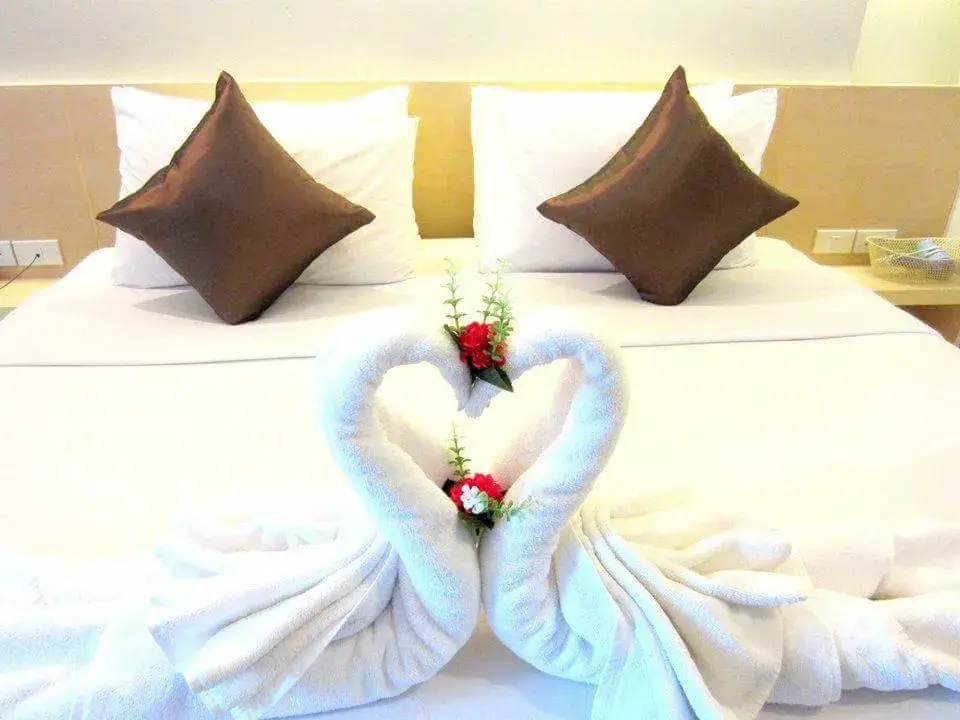 Bed in Khuang Singh Residence & Hotel Chiangmai Bed in Khuang Singh Residence & Hotel Chiangmai
