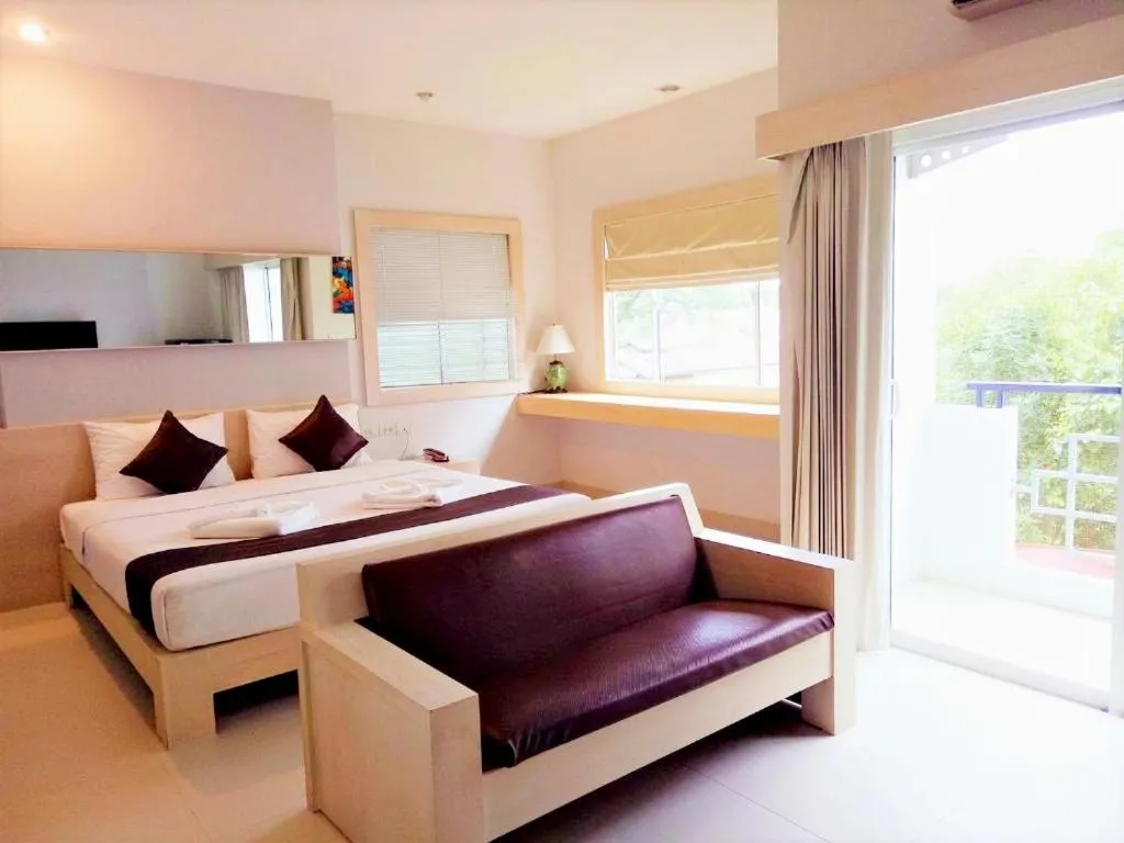 Bed in Khuang Singh Residence & Hotel Chiangmai