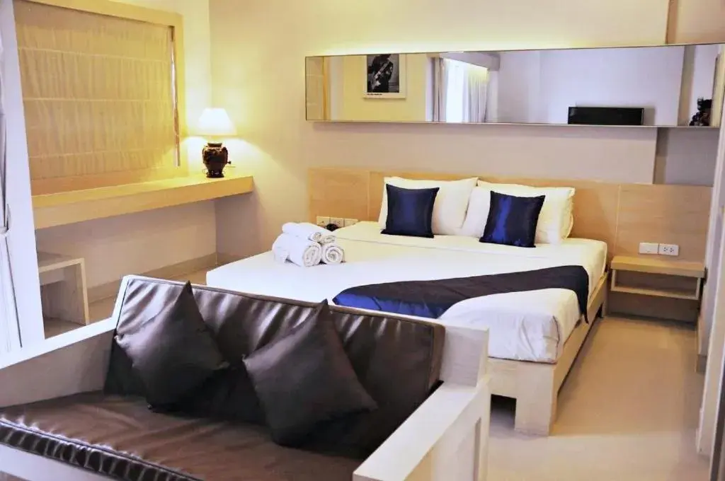 Bed in Khuang Singh Residence & Hotel Chiangmai Bed in Khuang Singh Residence & Hotel Chiangmai