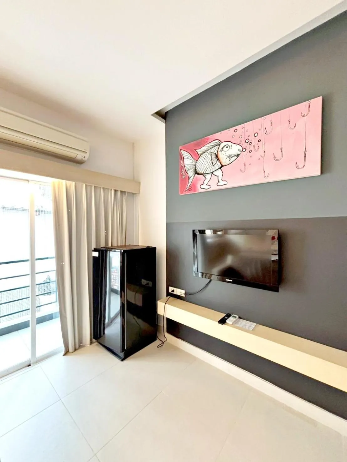 Communal lounge/ TV room, Bed in Khuang Singh Residence & Hotel Chiangmai