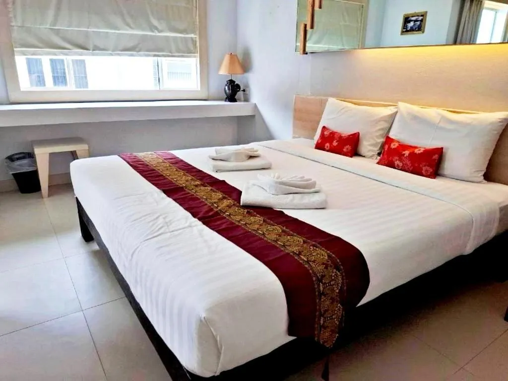 Bed in Khuang Singh Residence & Hotel Chiangmai