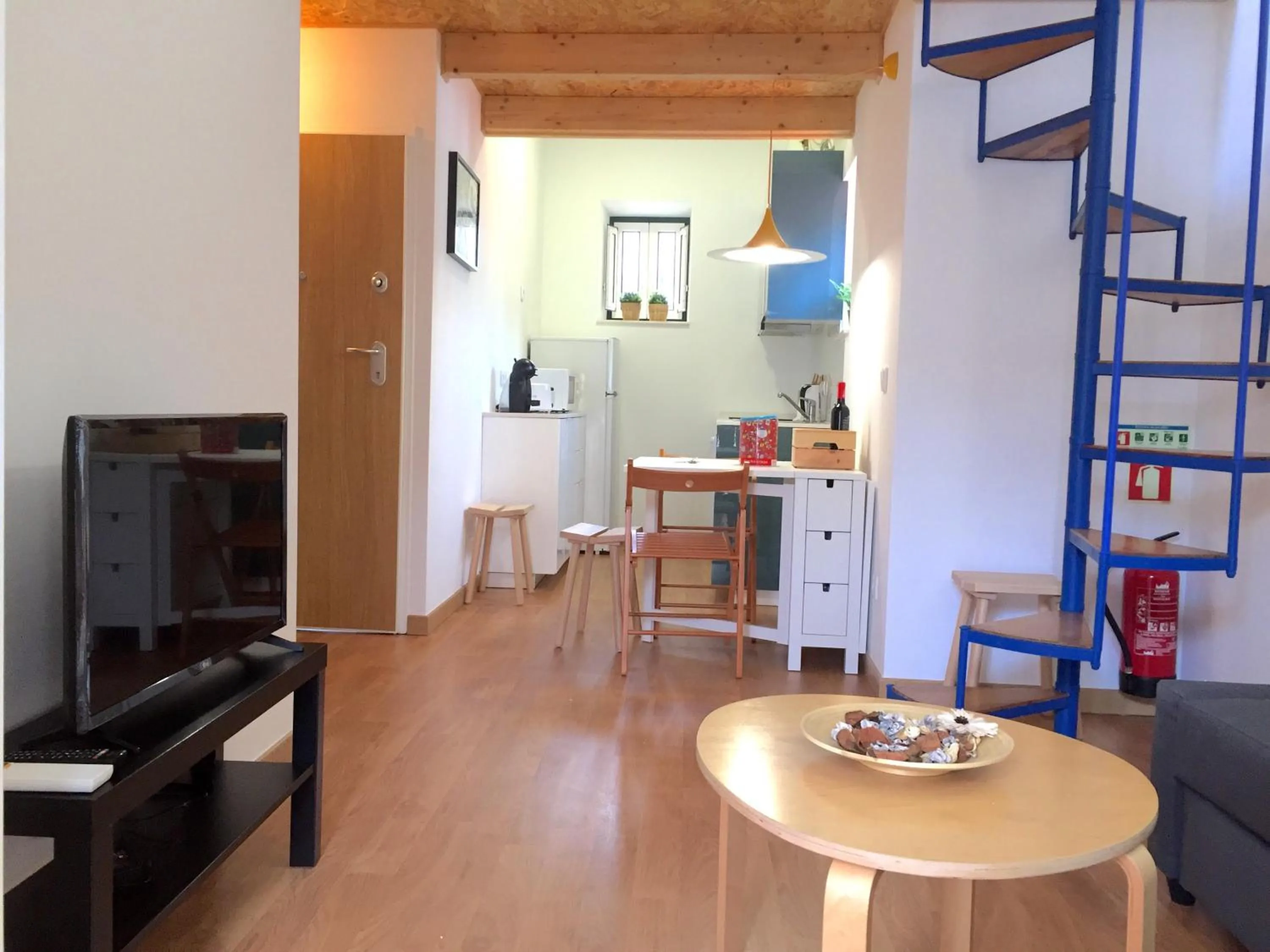 Living room in Apartments Center Lisboa