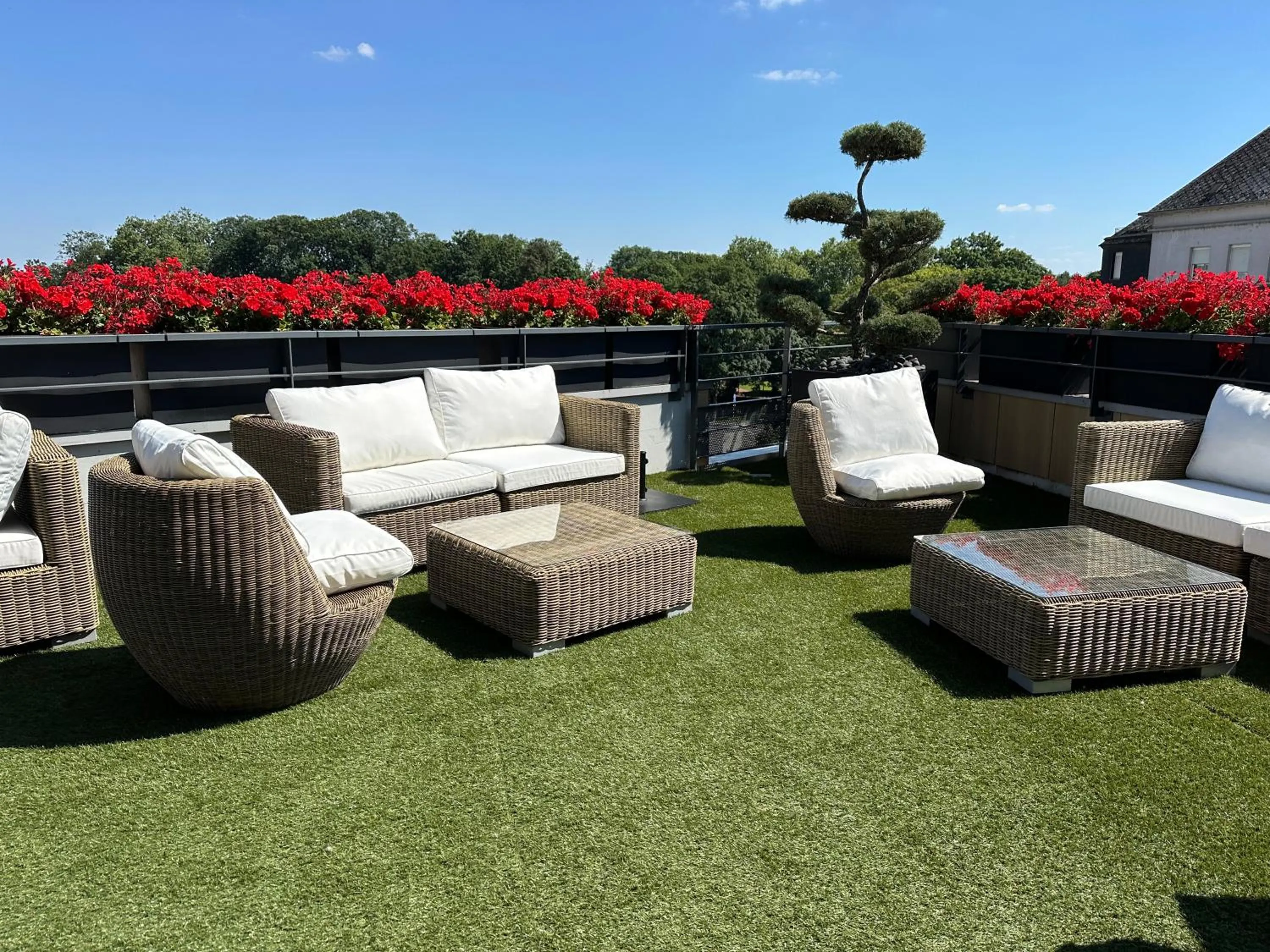 Balcony/Terrace in Best Western Plus Thionville Centre