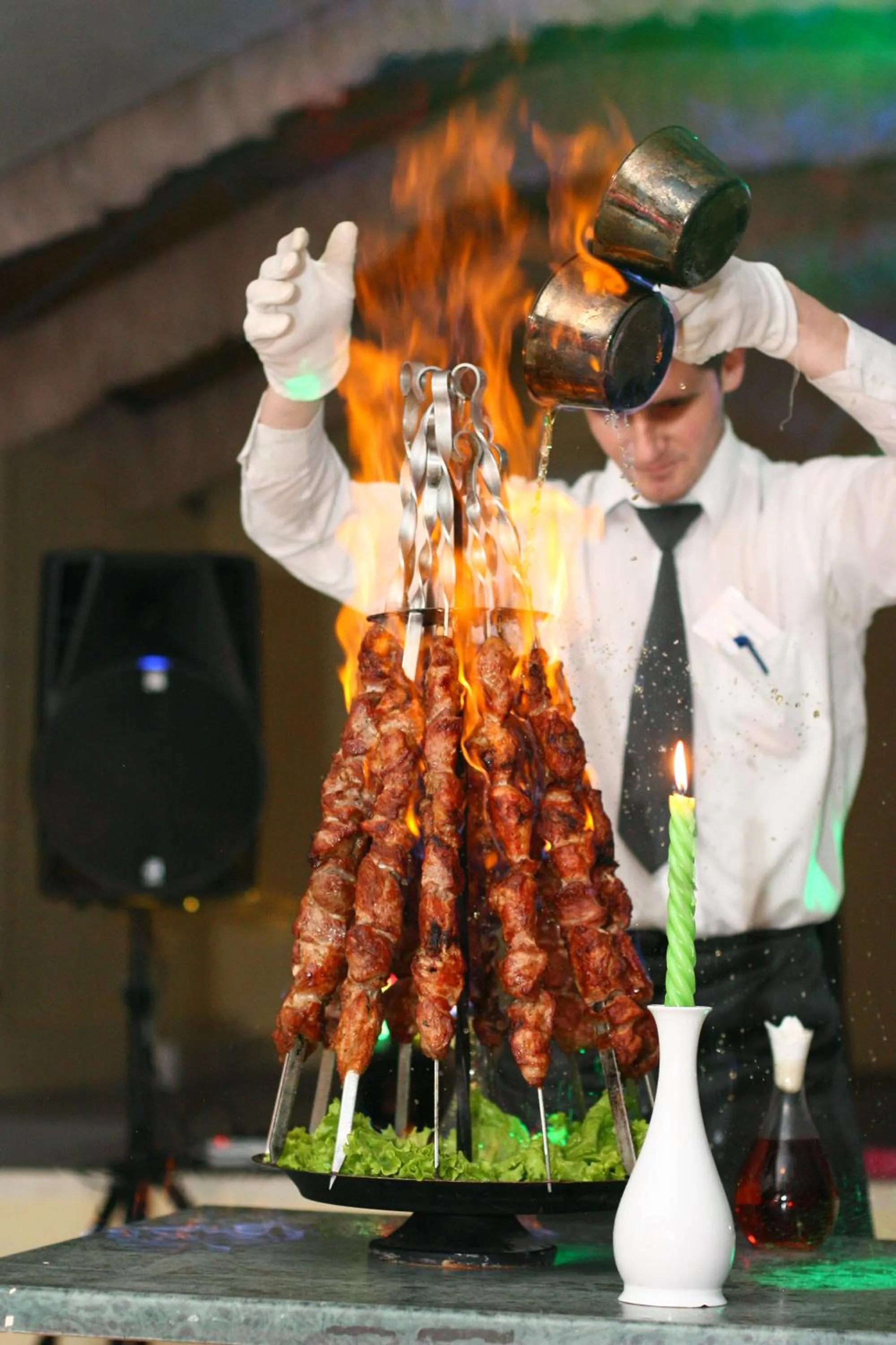 Food close-up in Britaniya