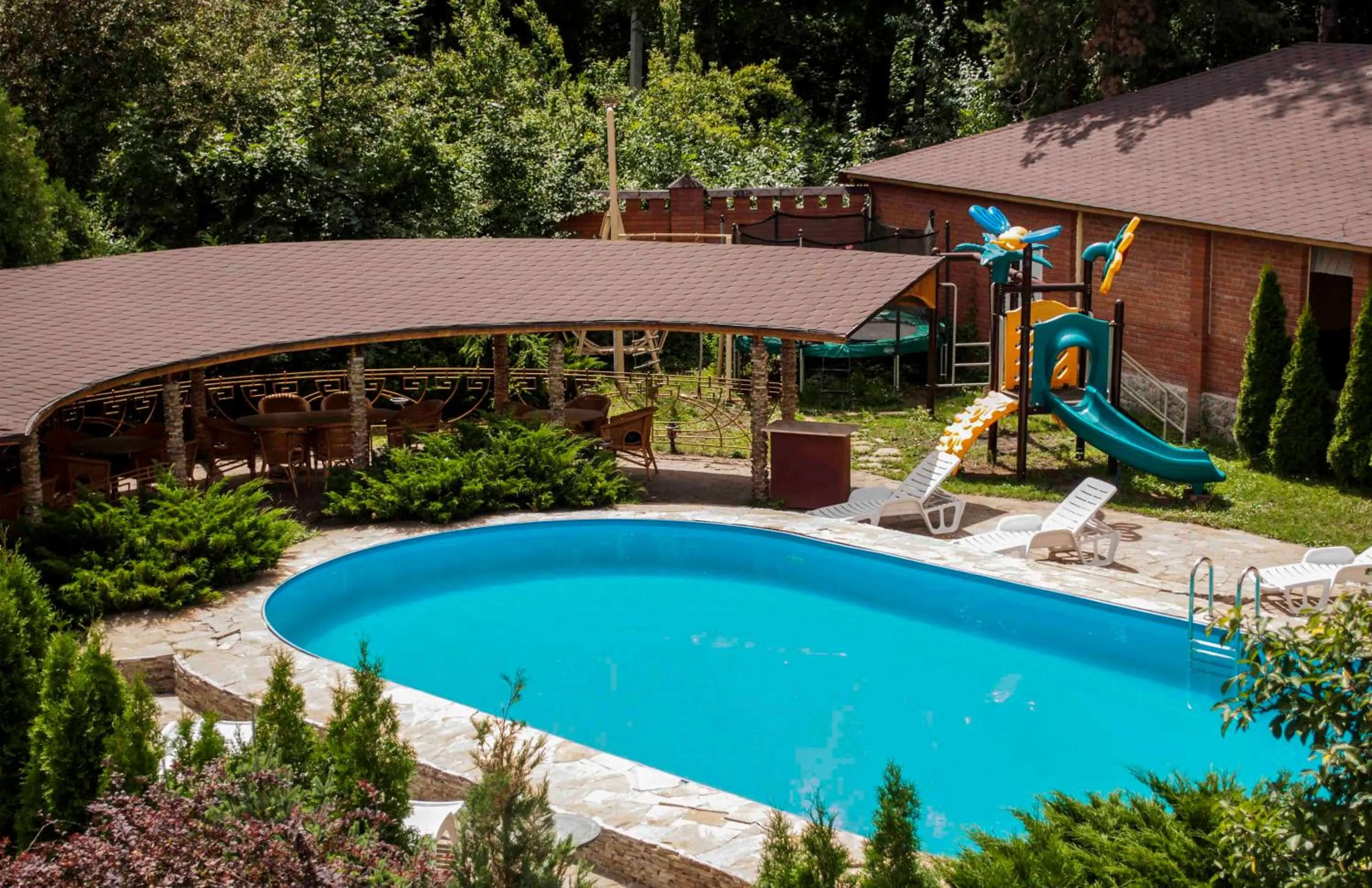 Children play ground in Britaniya