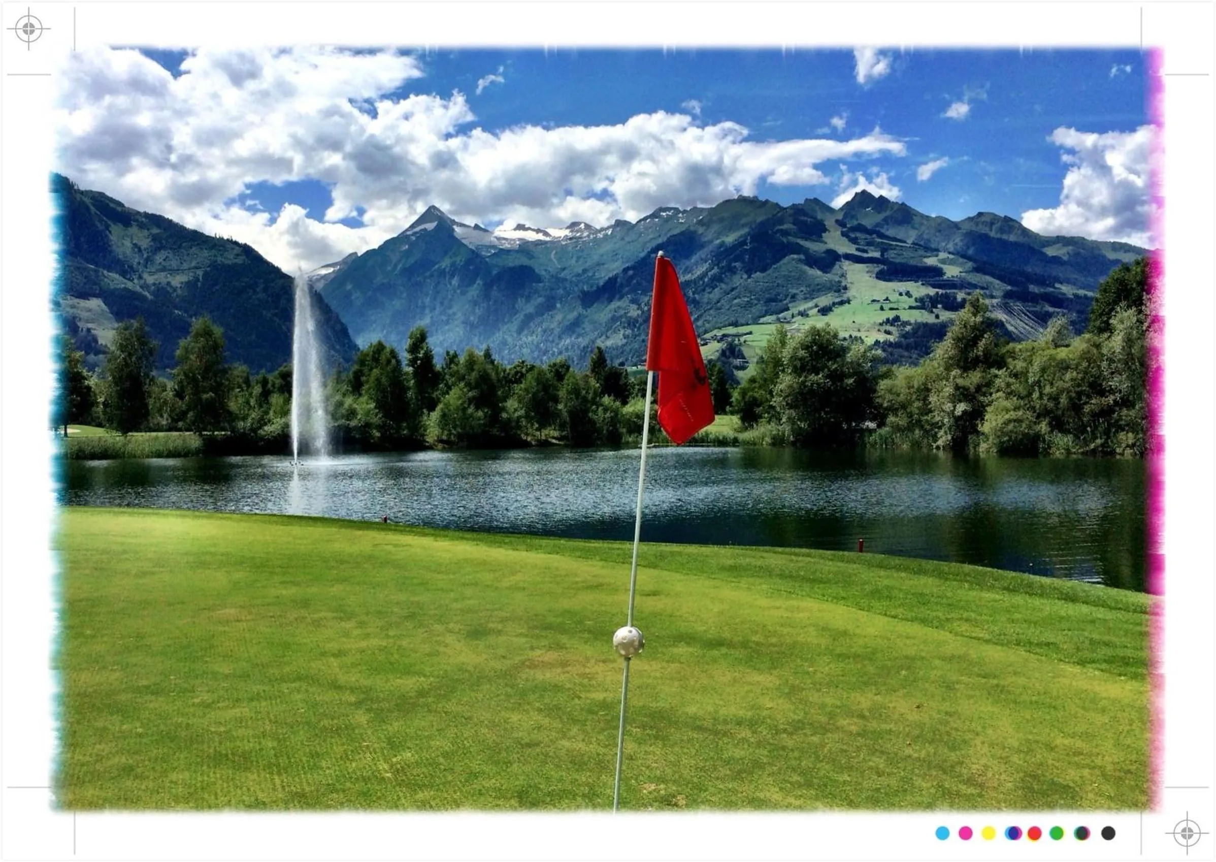 Golfcourse in Hotel St. Florian - Kaprun