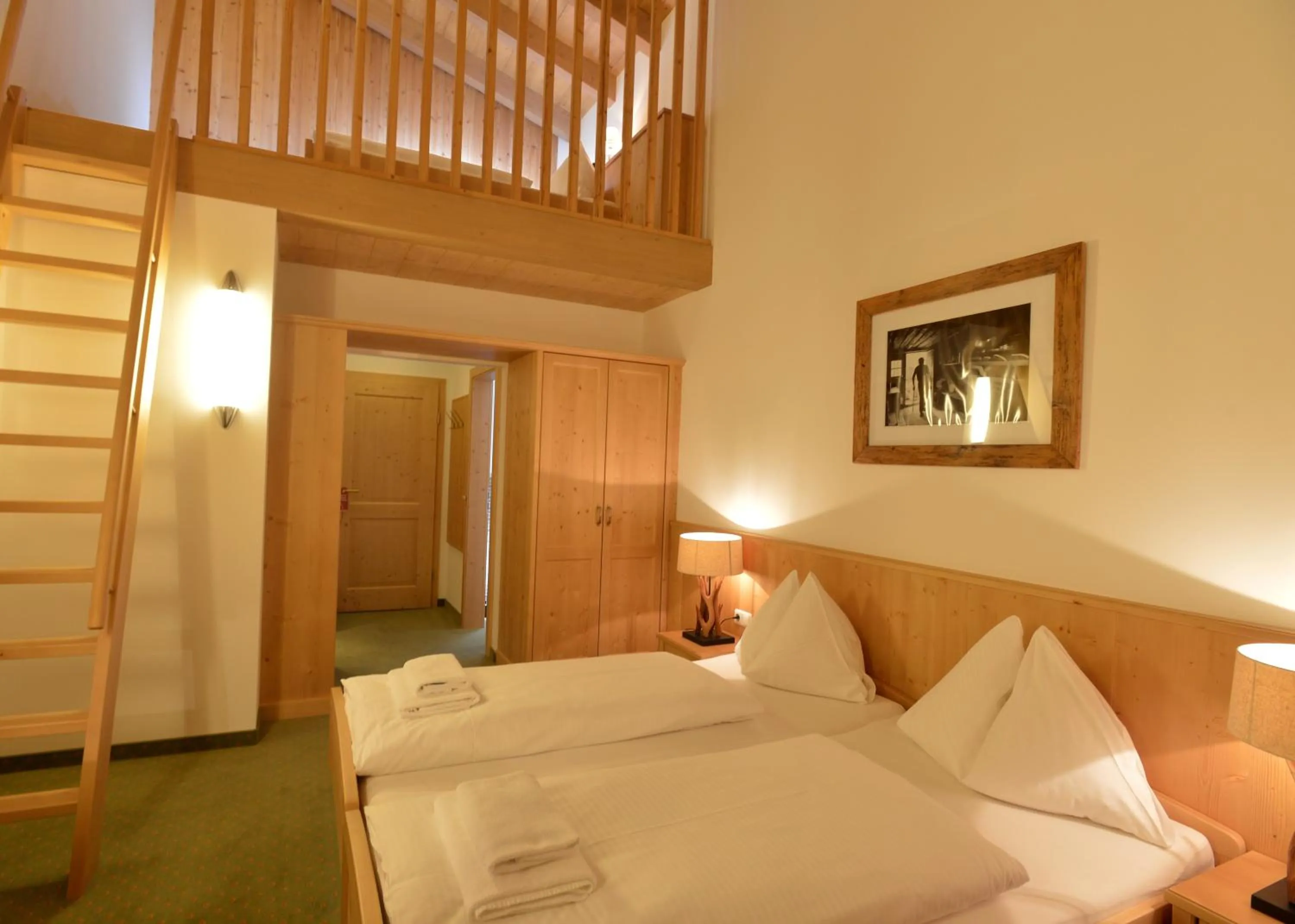 Bed in Hotel St. Florian - Kaprun