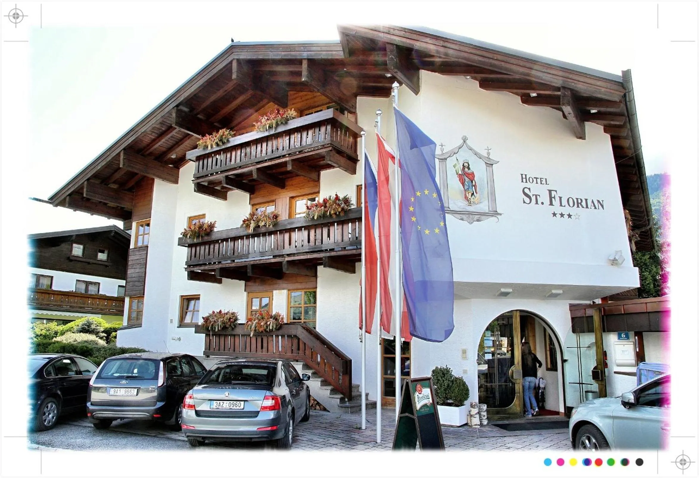 Facade/entrance in Hotel St. Florian - Kaprun
