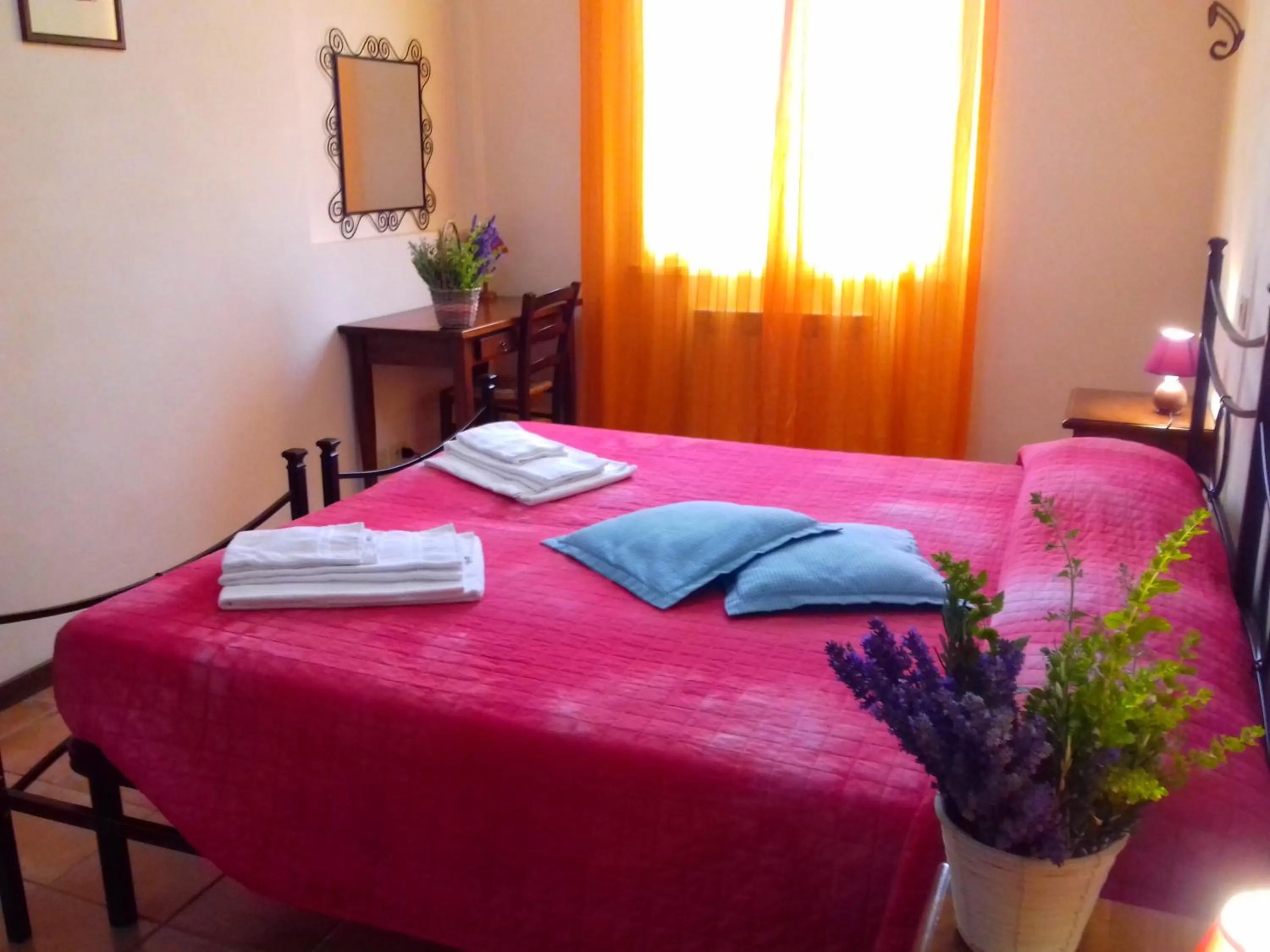 Bedroom, Bed in Residence Le Meridiane