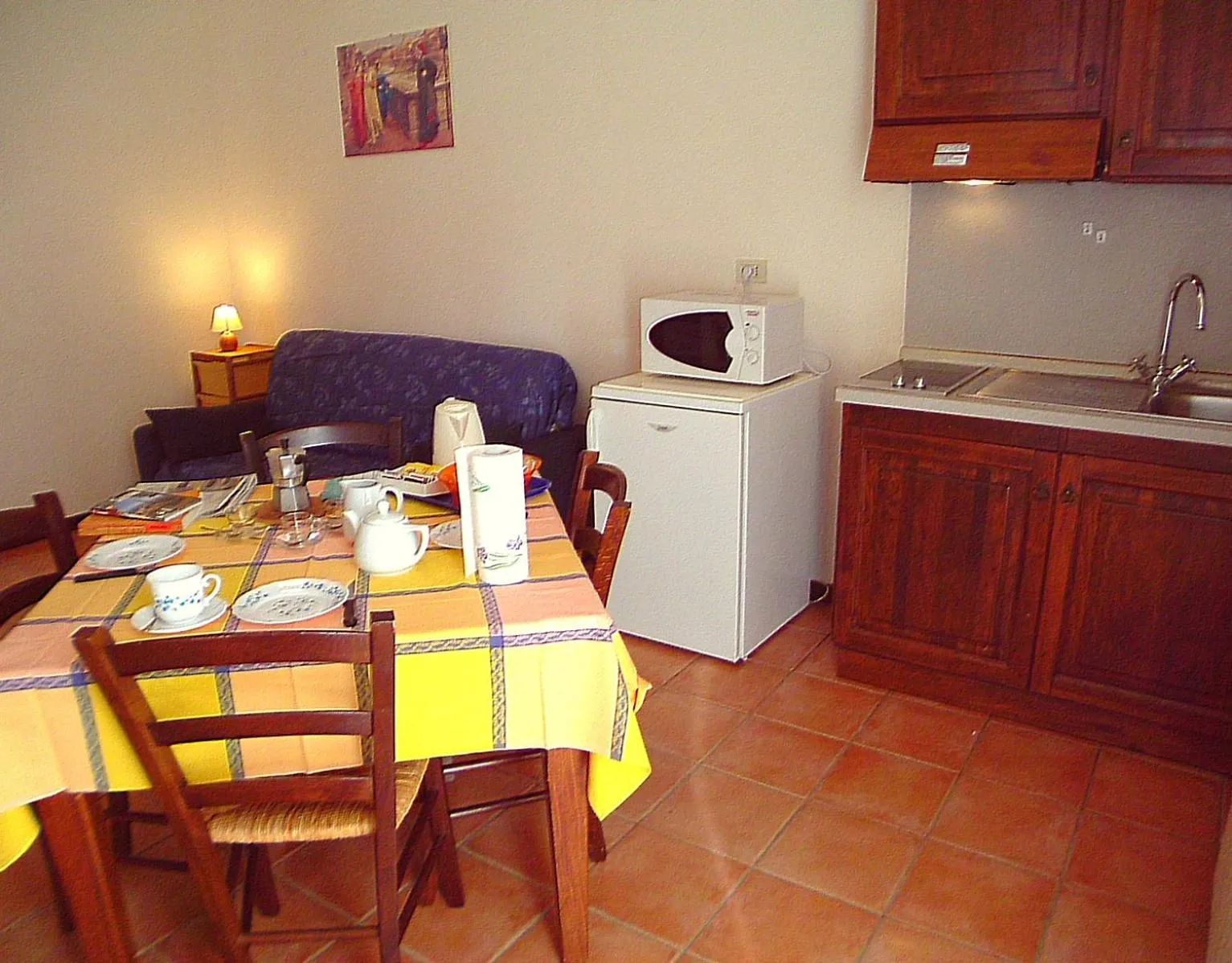 kitchen in Residence Le Meridiane