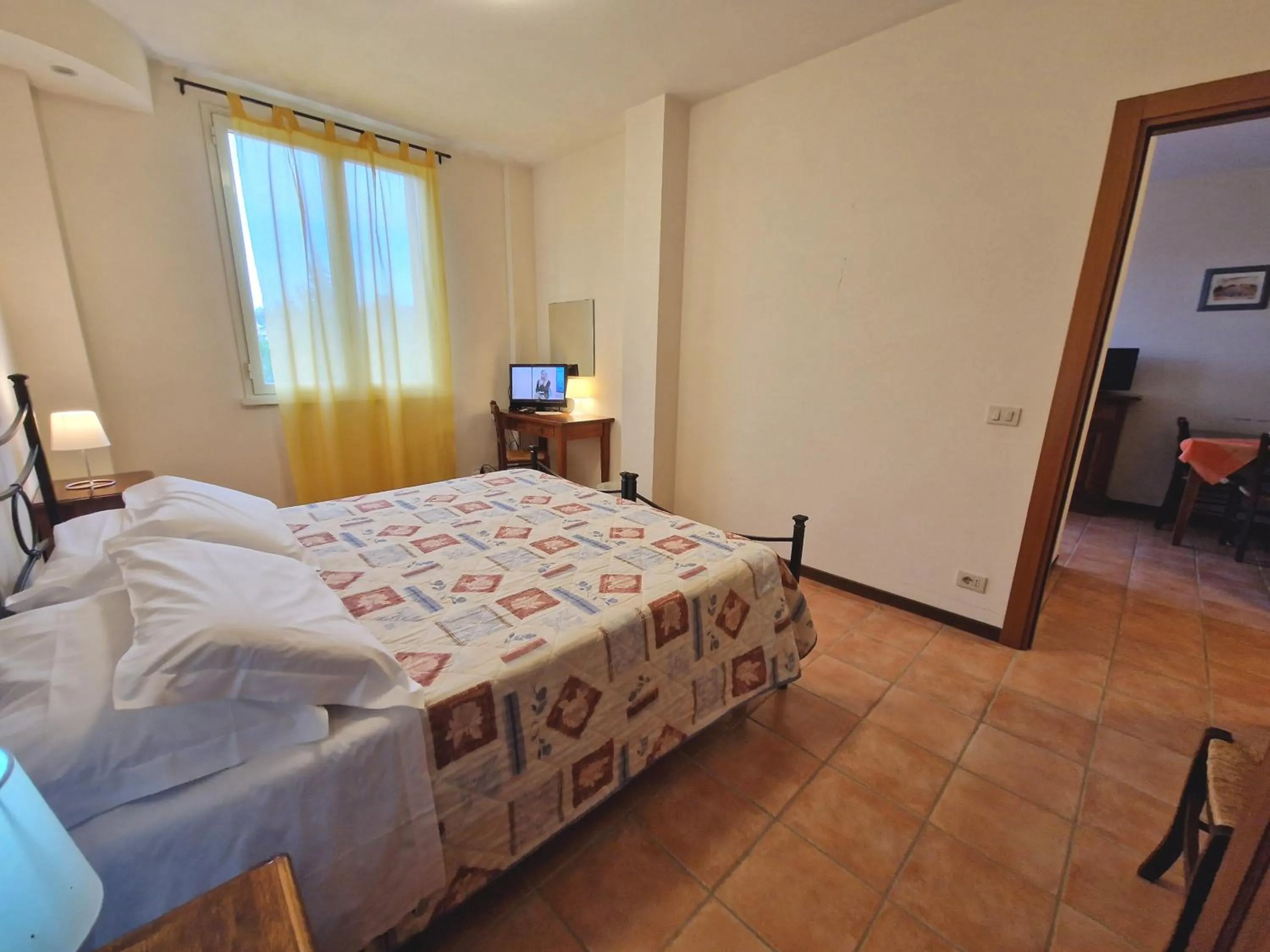 Bedroom, Bed in Residence Le Meridiane