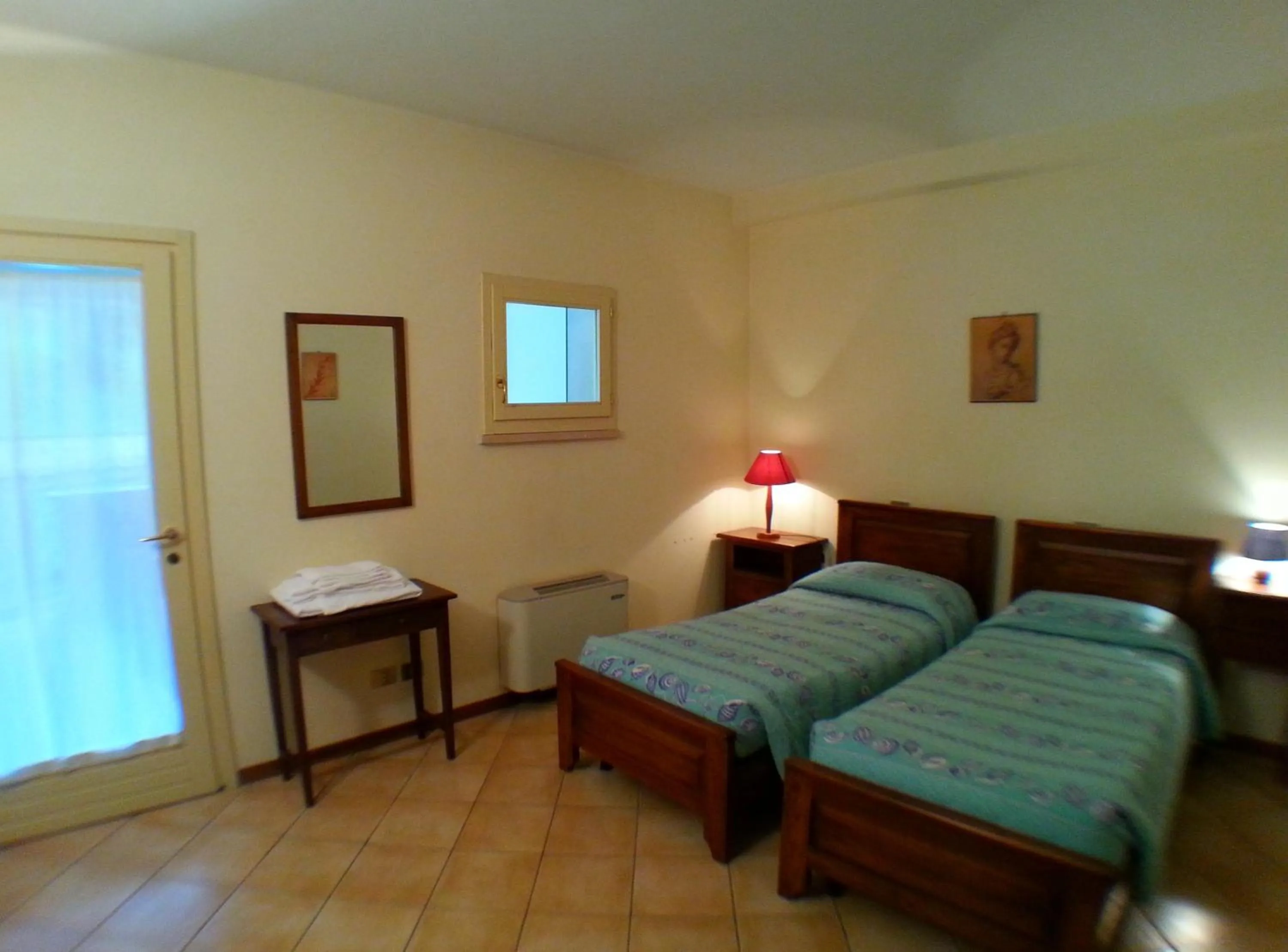 Bedroom, Bed in Residence Le Meridiane