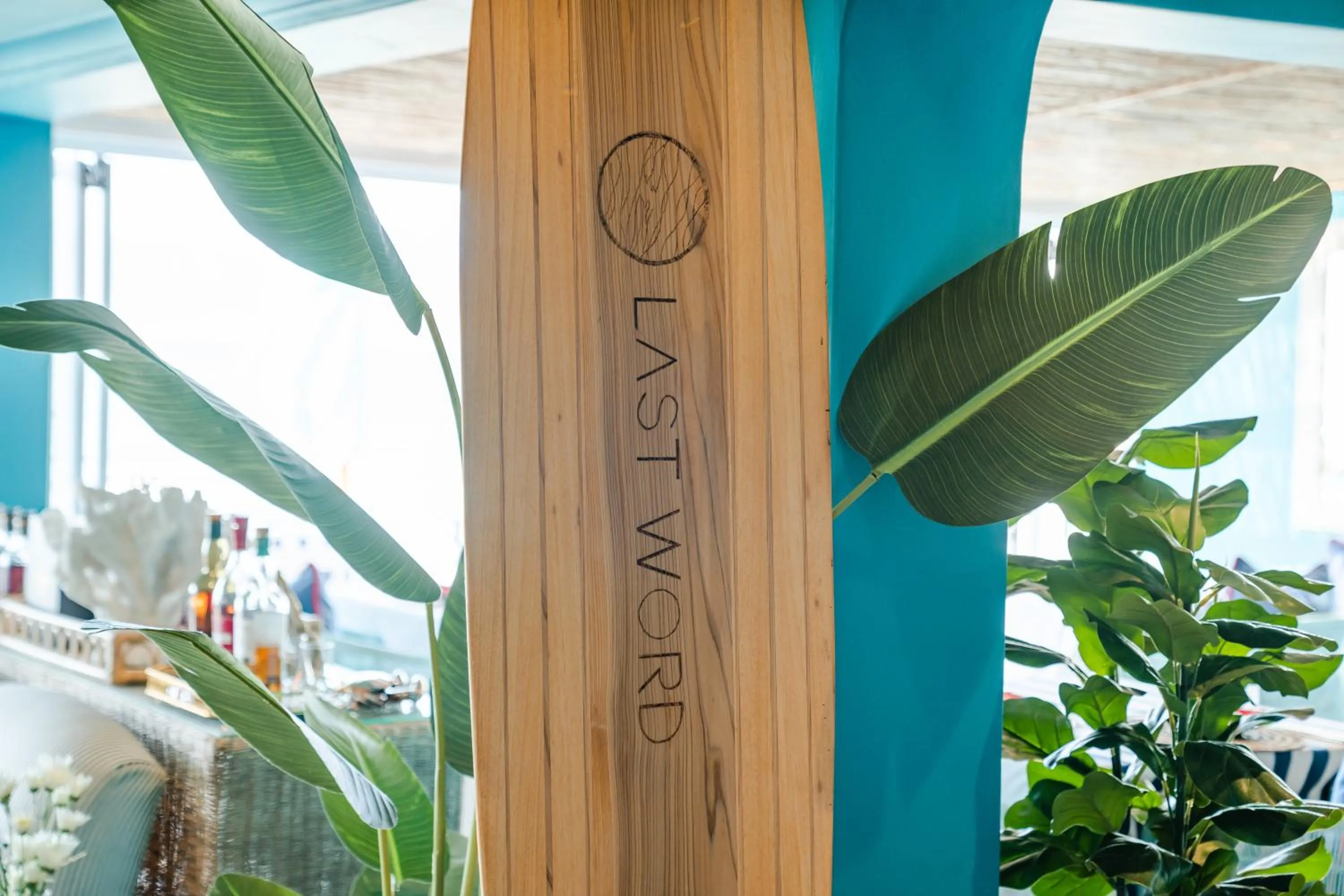 Decorative detail in Last Word Long Beach